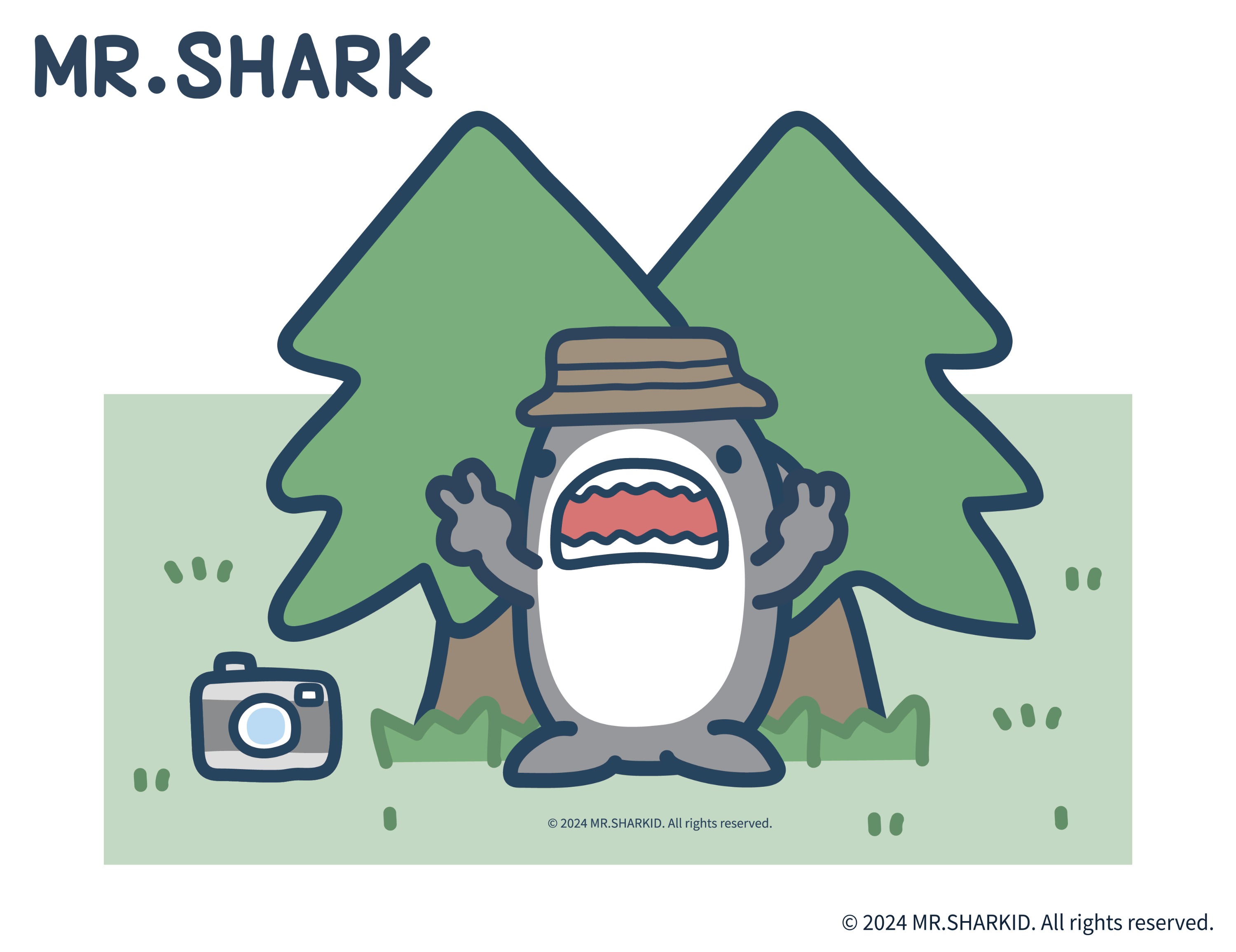 《鯊魚先生-CAMPING FESTIVAL》快閃店四大打卡點-鯊魚先生樂自拍