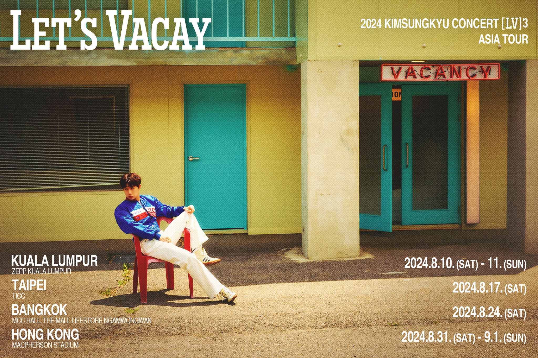 2024 KIM SUNG KYU CONCERT LV3 : Let's Vacay ASIA TOUR TAIPEI