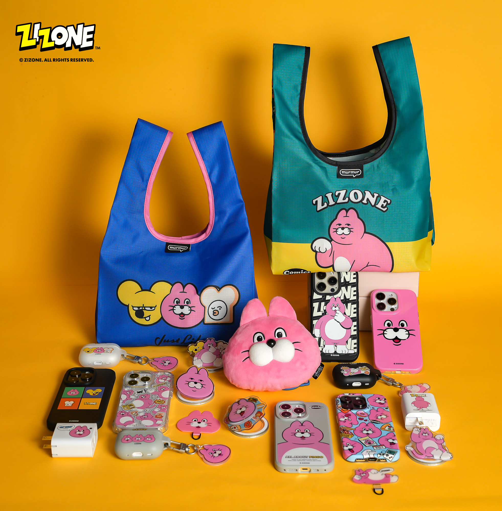 ZIZONE「夏日假期」期間限定店精選周邊商品：3C週邊