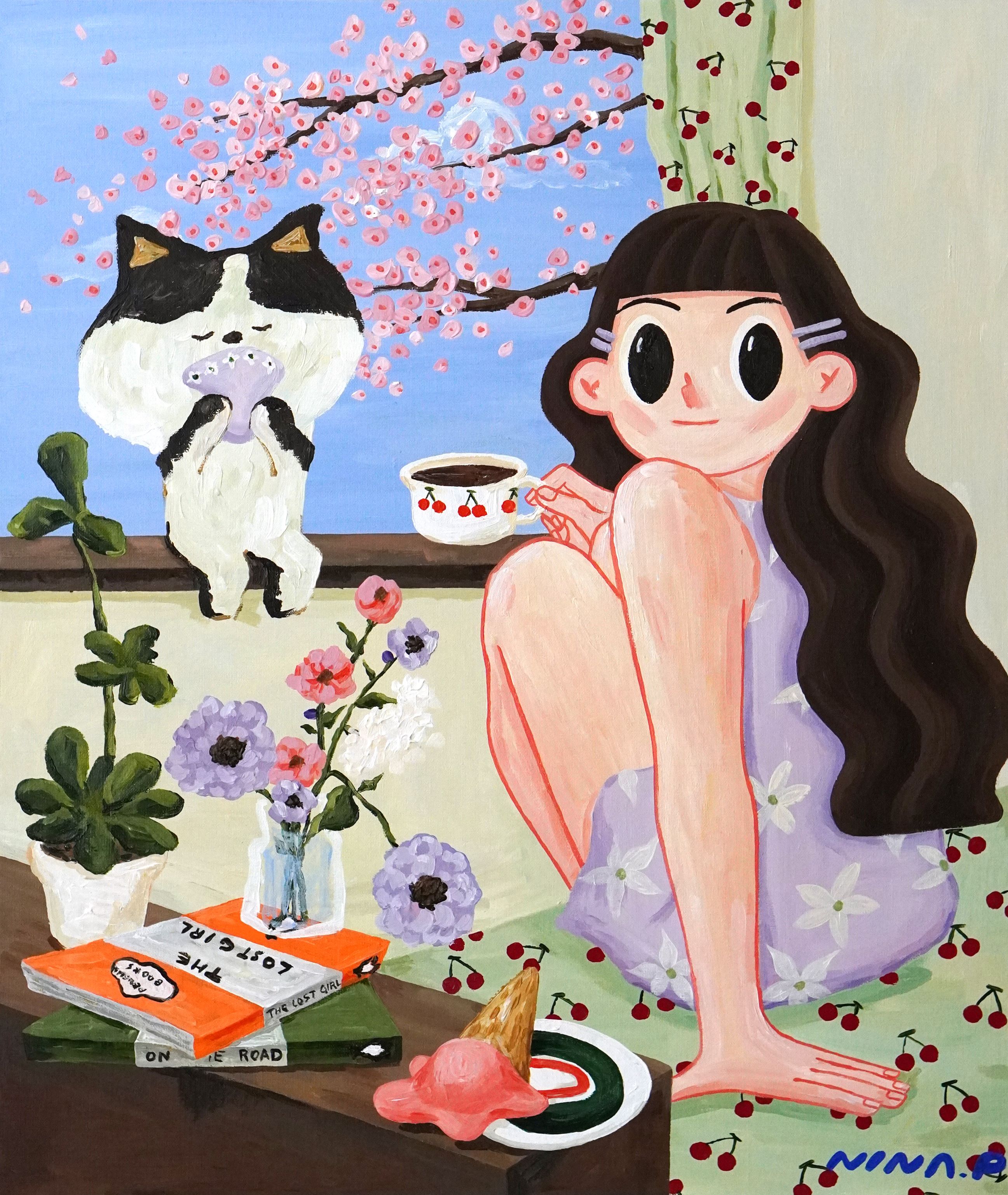 「韓國色彩K •Color—韓國國際藝術聯展」展出藝術家：Nina Park使用繽紛的色彩和幽默感描繪自身對於世界的獨特觀察