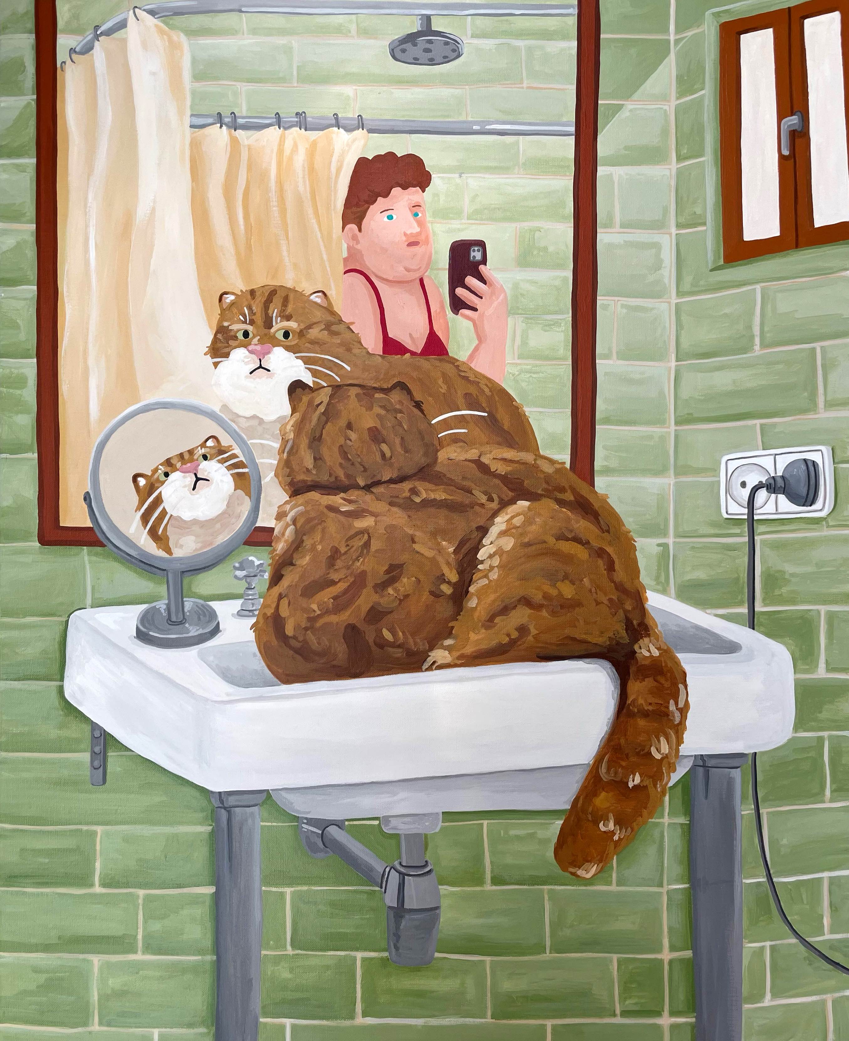 「韓國色彩K •Color—韓國國際藝術聯展」展出藝術家：Kang SuJung 擅於表現探索日常生活或現代社會現實的主題