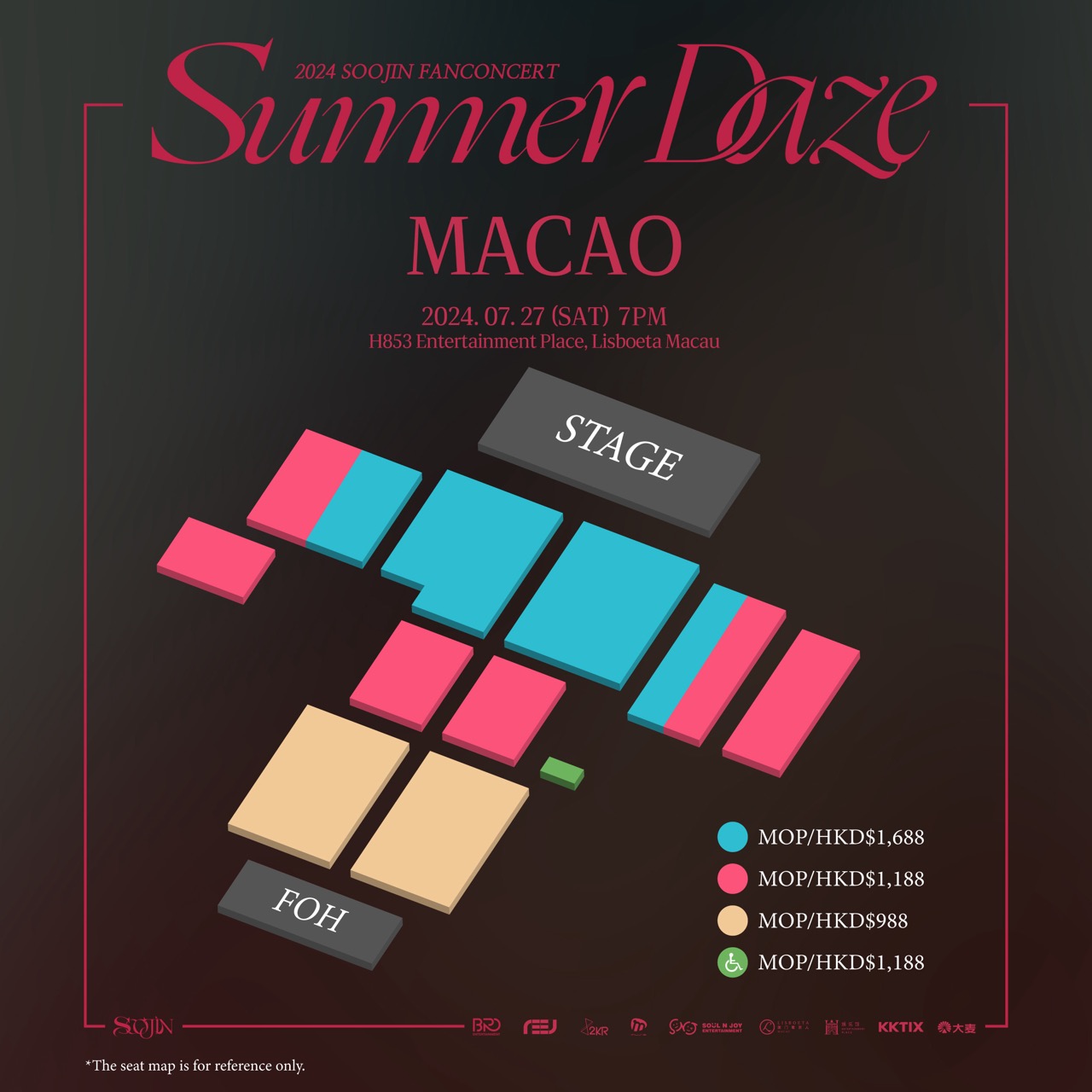 Soojin in Macau_seating plan