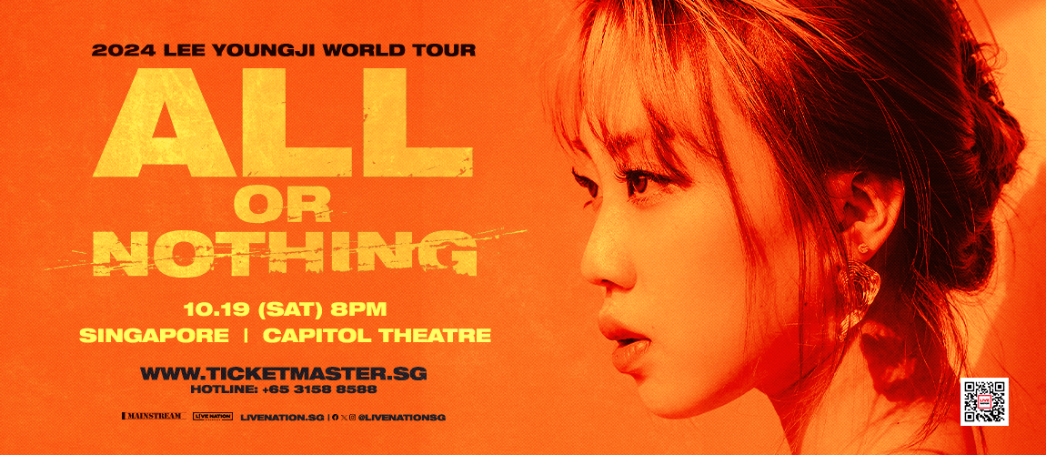 2024 LEE YOUNGJI WORLD TOUR [ALL OR NOTHING] IN SG