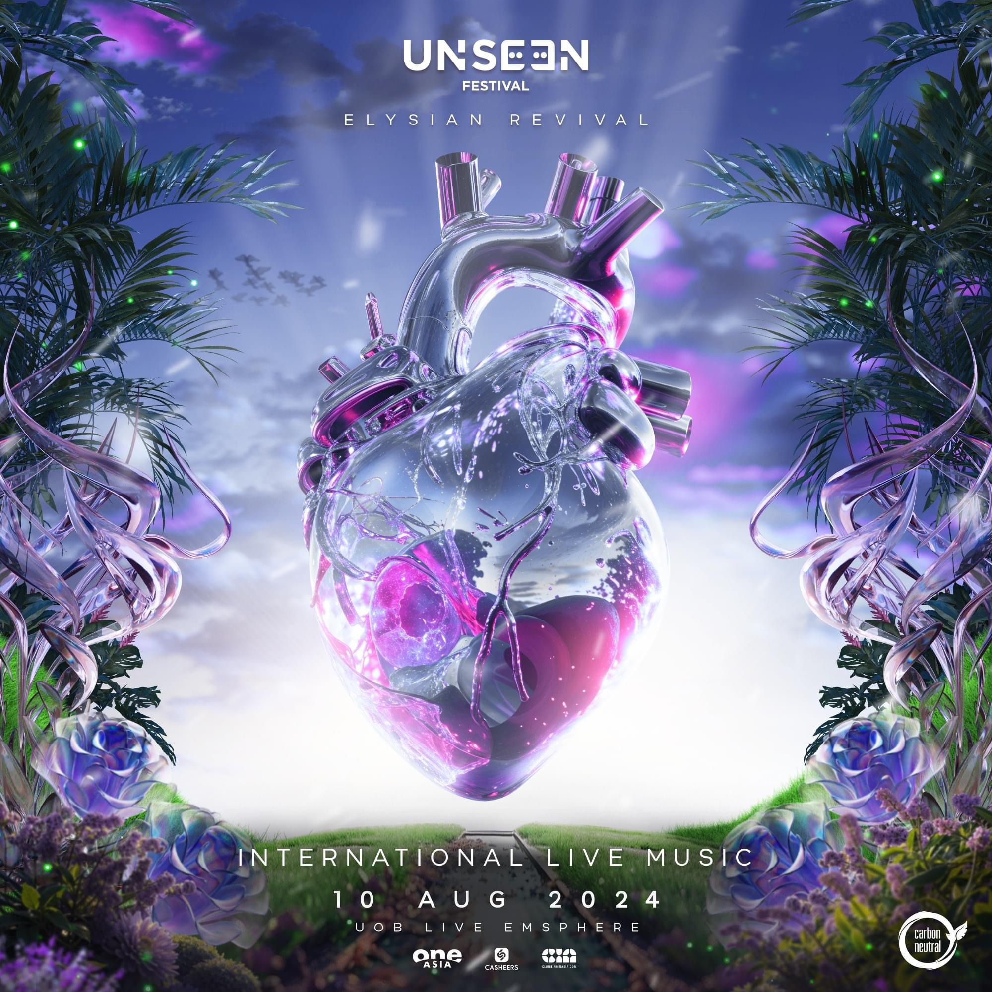 Bangkok's beloved Unseen Music Festival returns for its third consecutive year, set to take place from August 10, 2024, at the brand-new UOB Live Hall inside Emsphere Mall