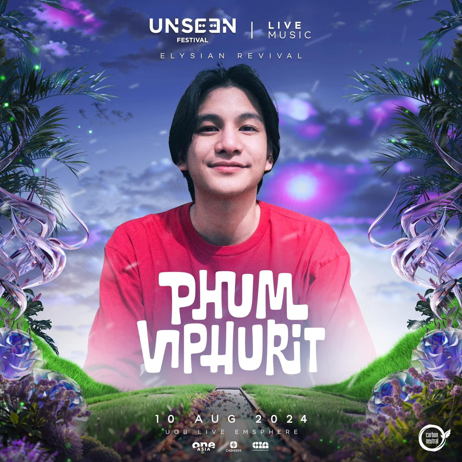 UNSEEN FESTIVAL THAILAND 2024 International Live Music Festival Line-up - Phum Viphurit