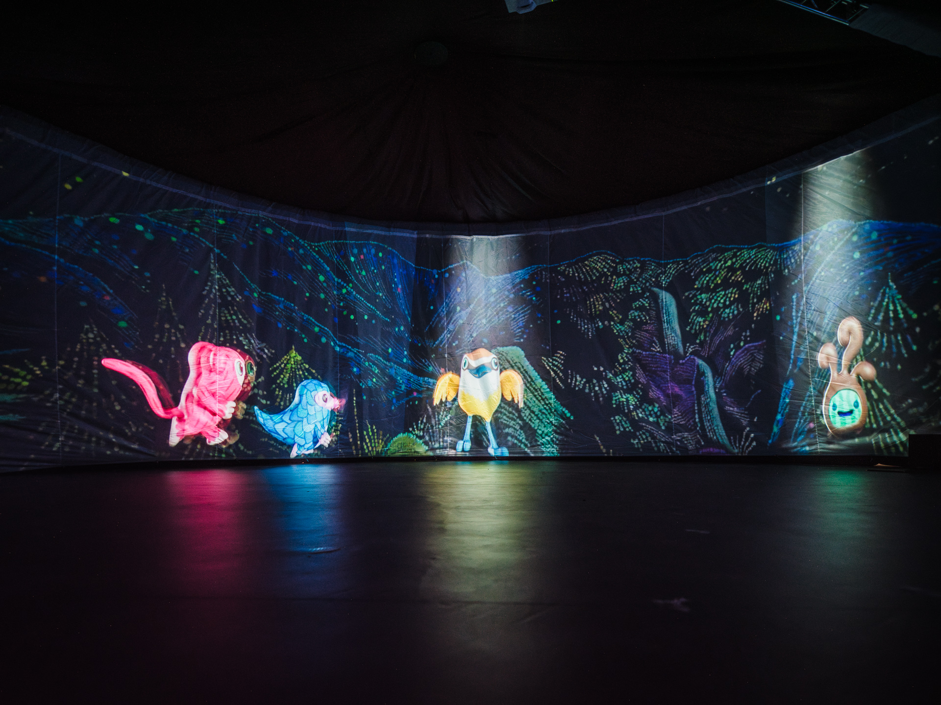 2024屏東夏日狂歡祭「怪獸訓練所」-「飛躍地平線」球體式環形影像俯瞰屏東的壯麗全景