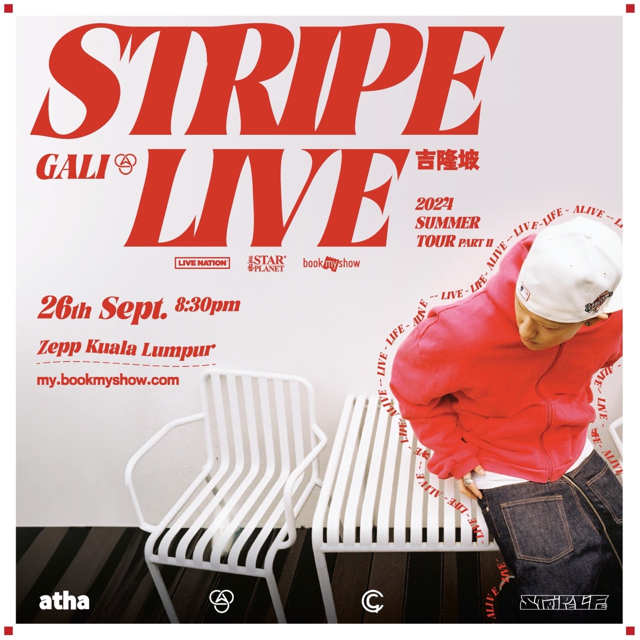 2024 GALI「STRIPELIVE」SUMMER TOUR IN KUALA LUMPUR