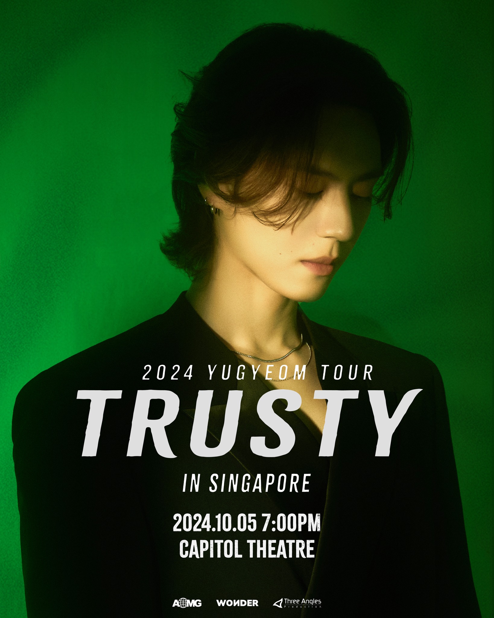 2024 YUGYEOM TOUR [TRUSTY] IN SINGAPORE is happening on 5 October 2024 at the Capitol Theatre