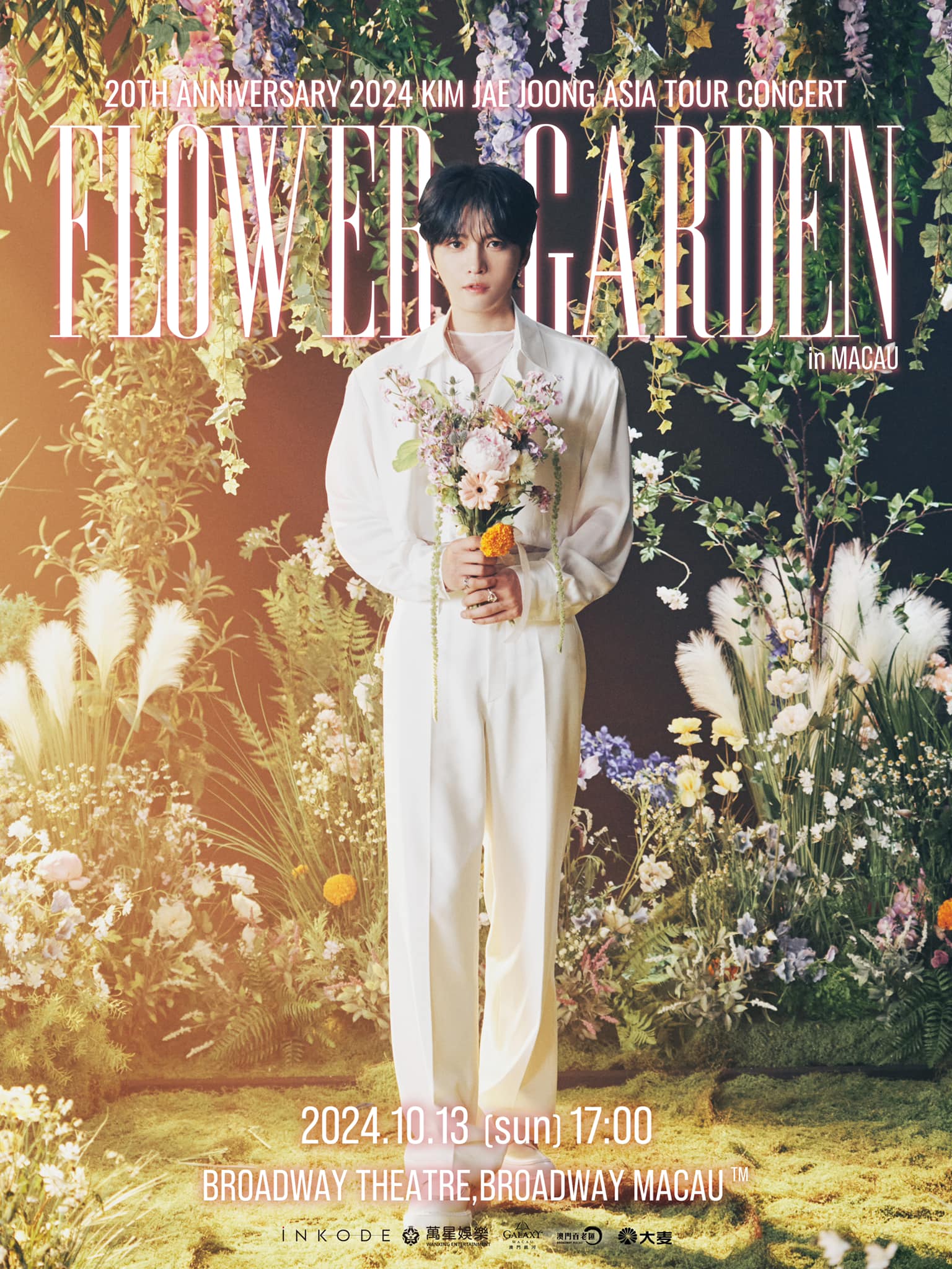 20TH ANNIVERSARY 2024 KIM JAE JOONG ASIA TOUR CONCERT "FLOWER GARDEN" IN MACAU