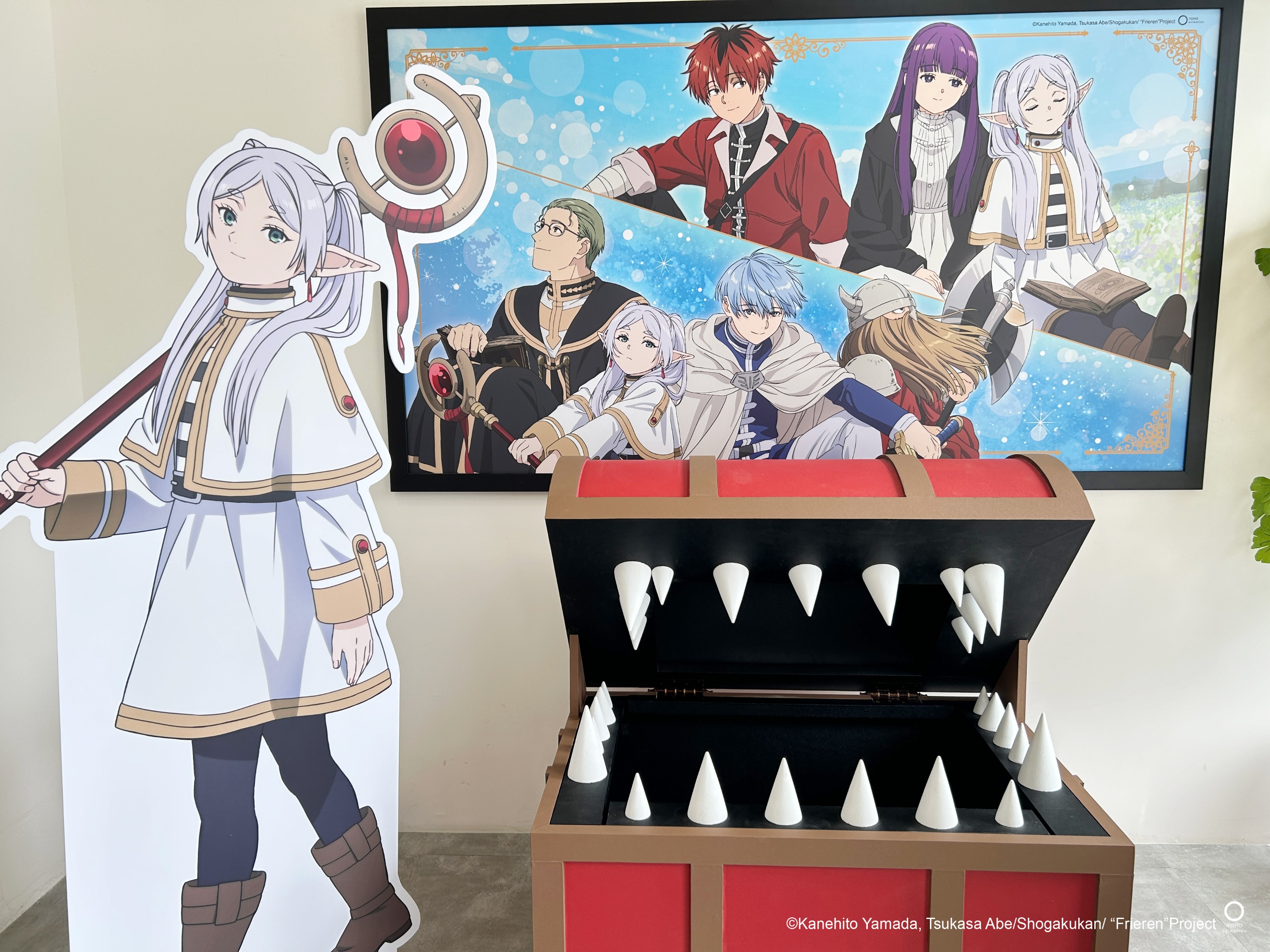 《葬送的芙莉蓮》台北、台中主題Café還有超高人氣的「寶箱怪」也參戰