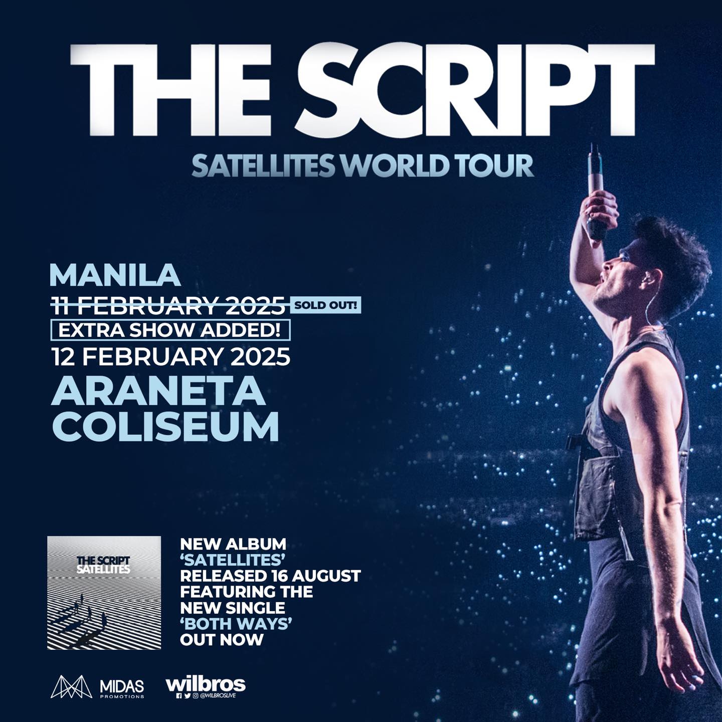 The Script Satellites World Tour in Manila 2025｜Concert