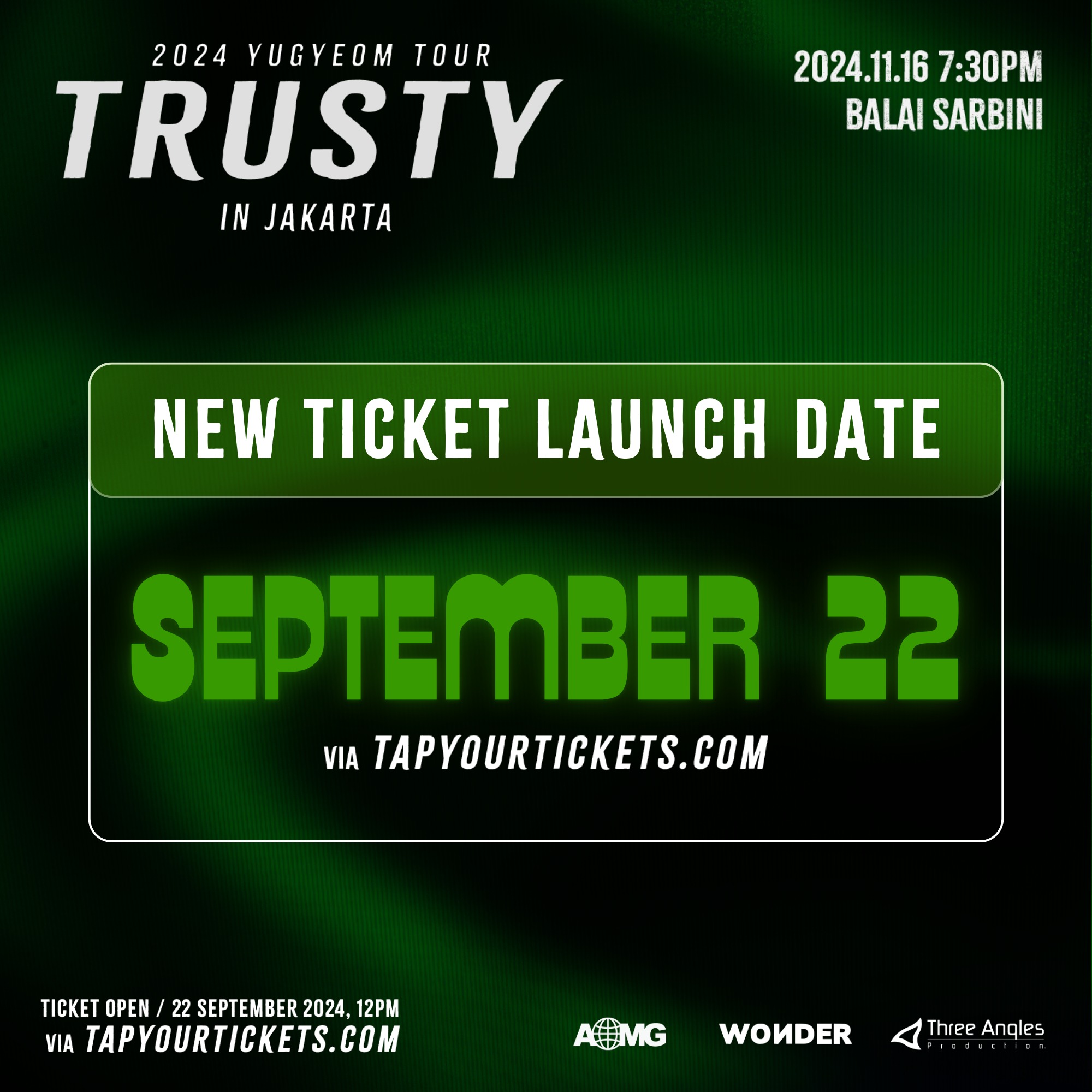 new ticket launch date
