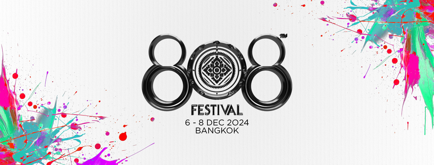 东南亚备受瞩目的“808 Festival”电子音乐节将于2024年12月重返曼谷!去年10周年云集了Marshmello、Oliver Heldens等顶级电子音乐艺人，今年官方表示将带来更惊艳的阵容和惊喜打造第11届的电子音乐盛典，电音迷千万不要错过！