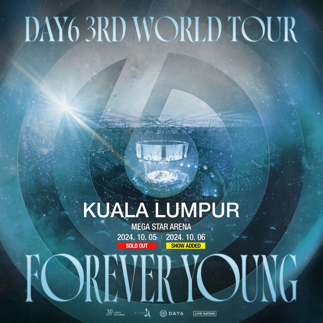 DAY 6 will be adding a extra show in Kuala Lumpur!