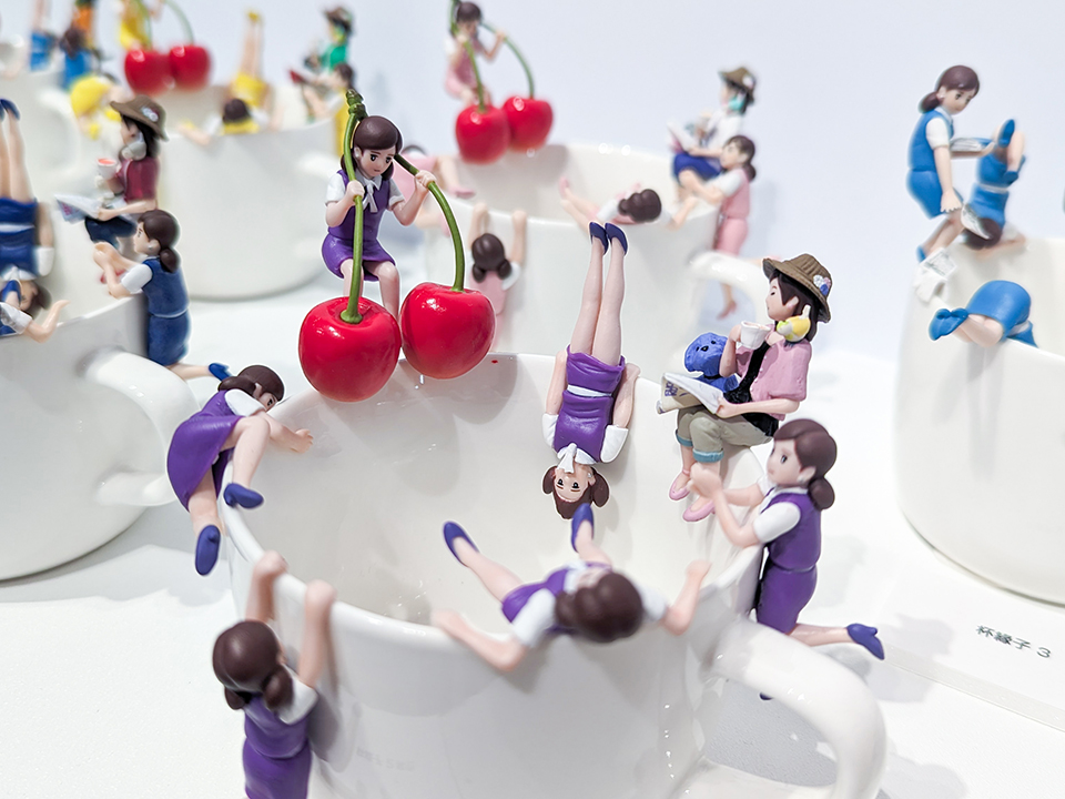 「奇譚俱樂部展 in 台北」快閃店特別為當家人氣IP「杯緣子Fuchiko」打造了專門展區