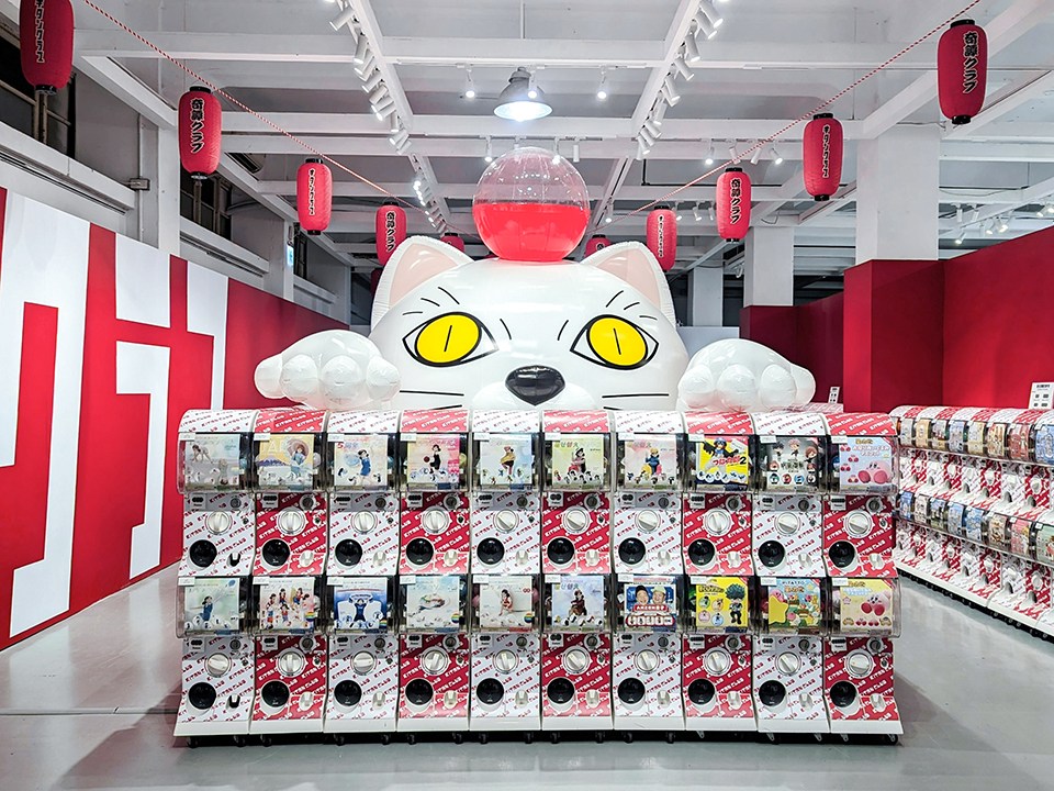 「奇譚俱樂部展 in 台北」快閃店希望大家在享受扭蛋樂趣的同時，也能了解隱藏在扭蛋機背後，為無數人帶來驚喜與歡樂的「奇譚俱樂部」