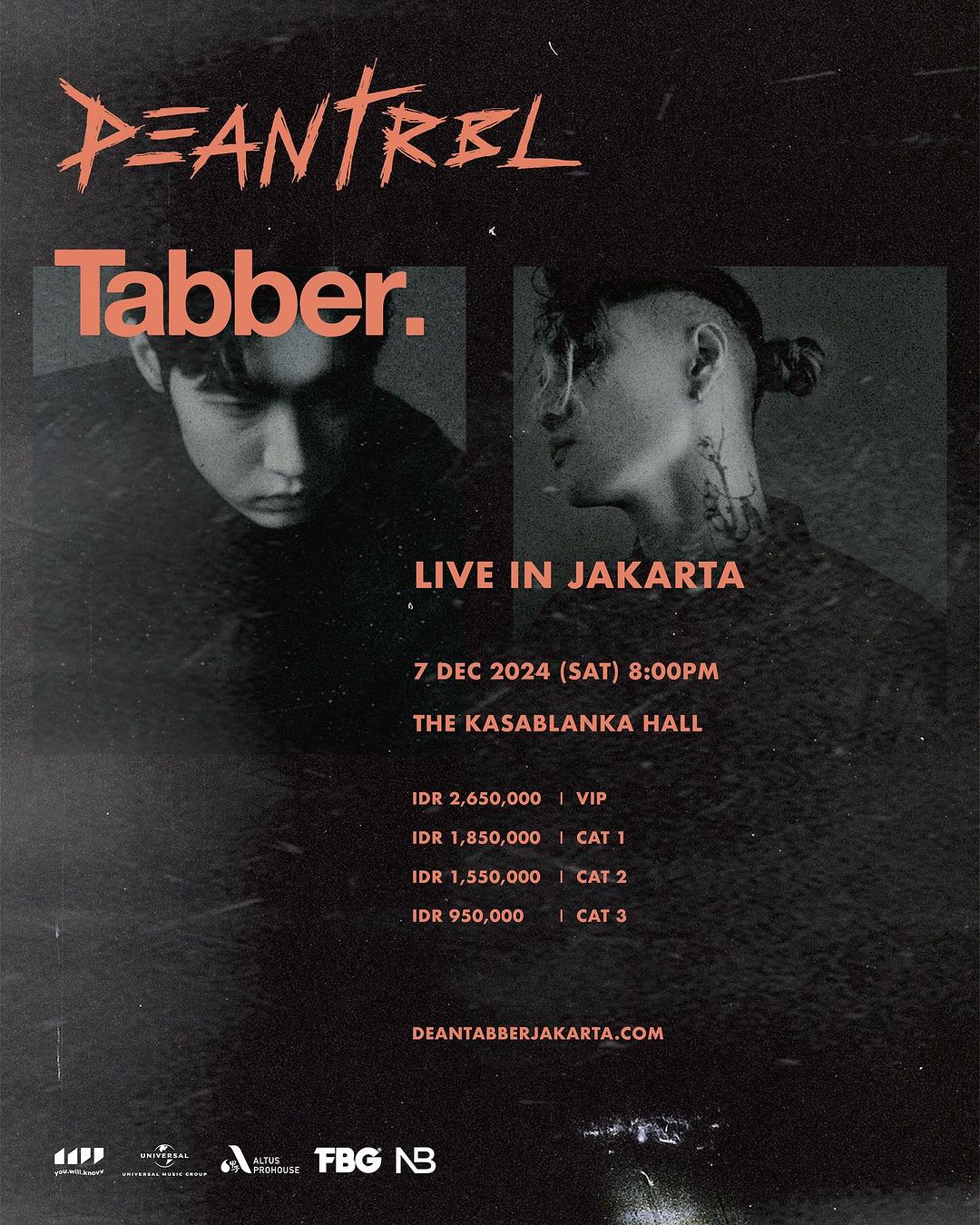 DEAN with Tabber Live in Jakarta 2024 | Concert