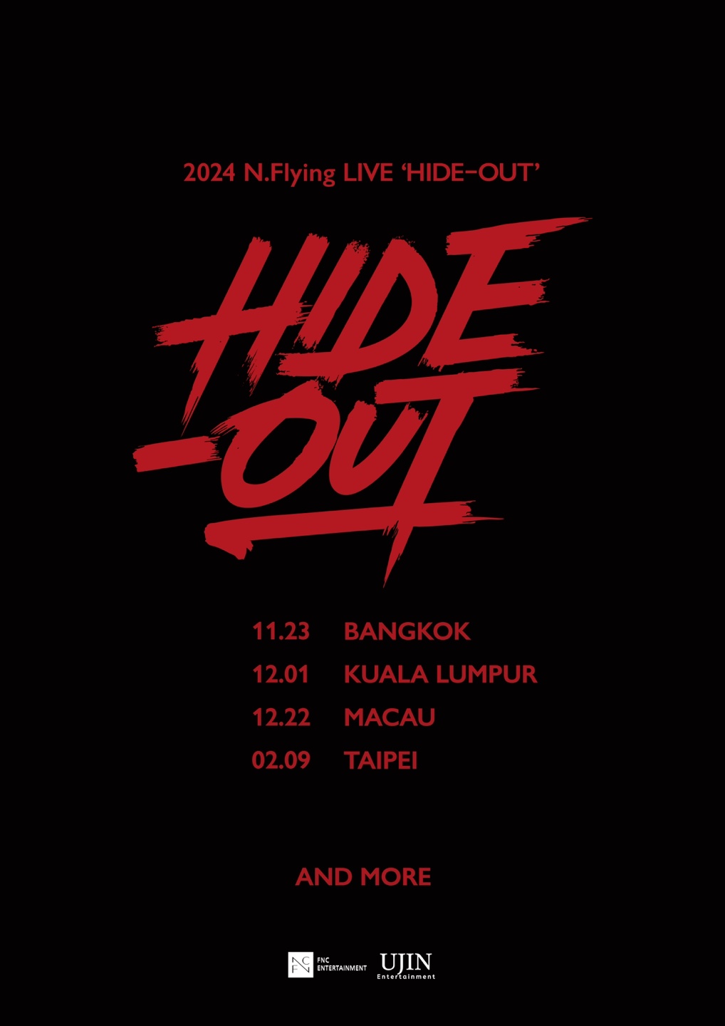 2024 N.Flying LIVE 'HIDE-OUT' in KUALA LUMPUR