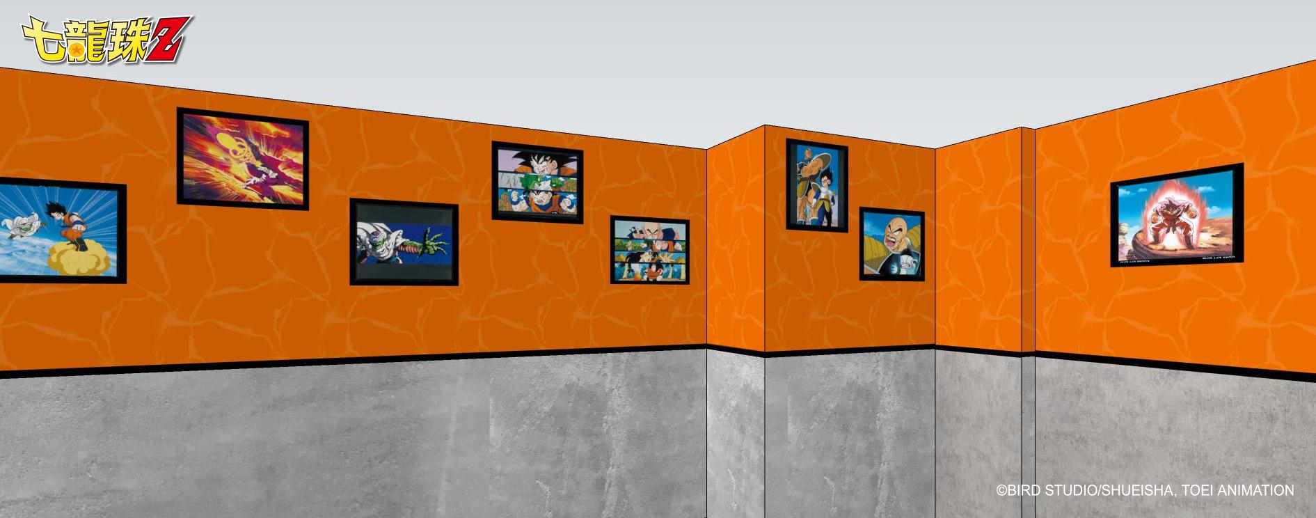 七龍珠Z快閃店打卡點-七龍珠Z劇照區