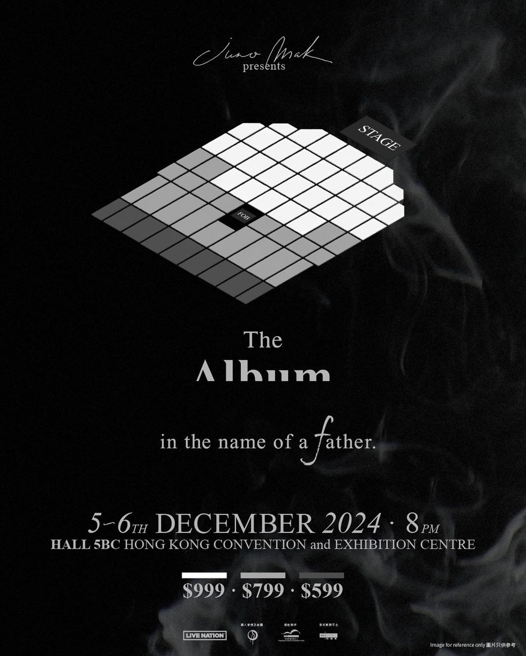 Juno Mak concert seating plan