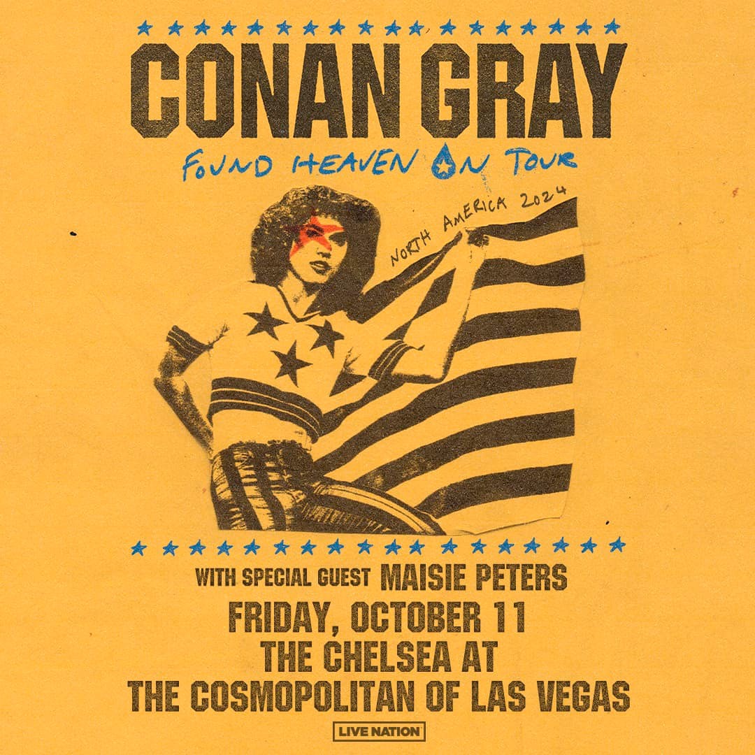 Conan Gray Concert 2024 Las Vegas | Found Heaven On Tour