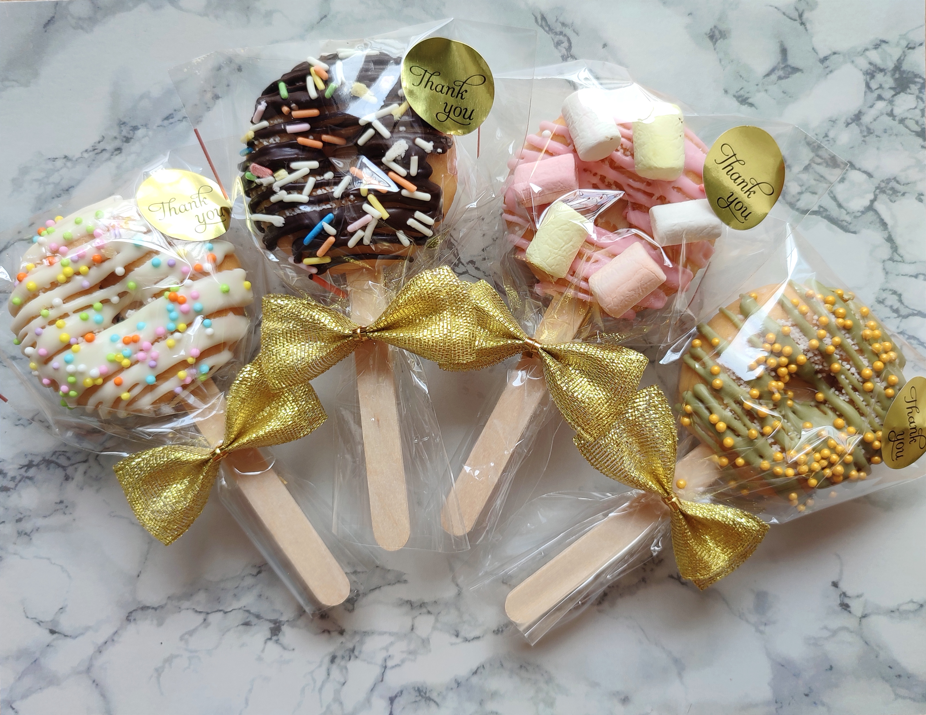 Waffleman | Waffle Stick, Doughnut Stick | Handmade Cookies, Palmier | Farewell Treats, Wedding Favors