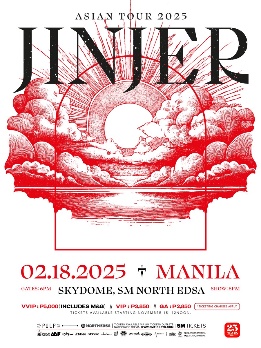 JINJER ASIAN TOUR 2025 IN MANILA Concert