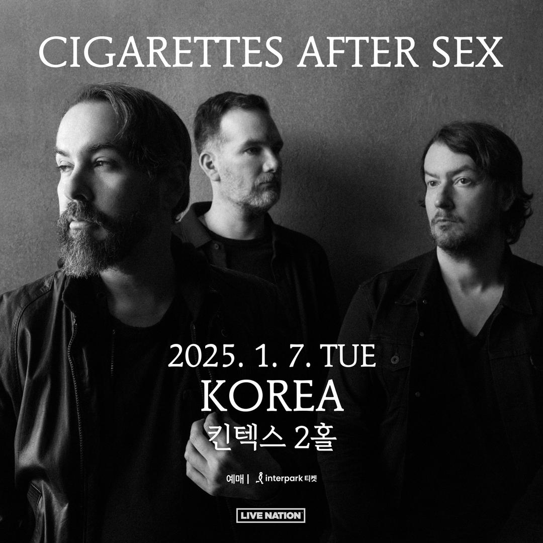 Cigarettes After Sex Concert 2025 Seoul |  X's World Tour 2025