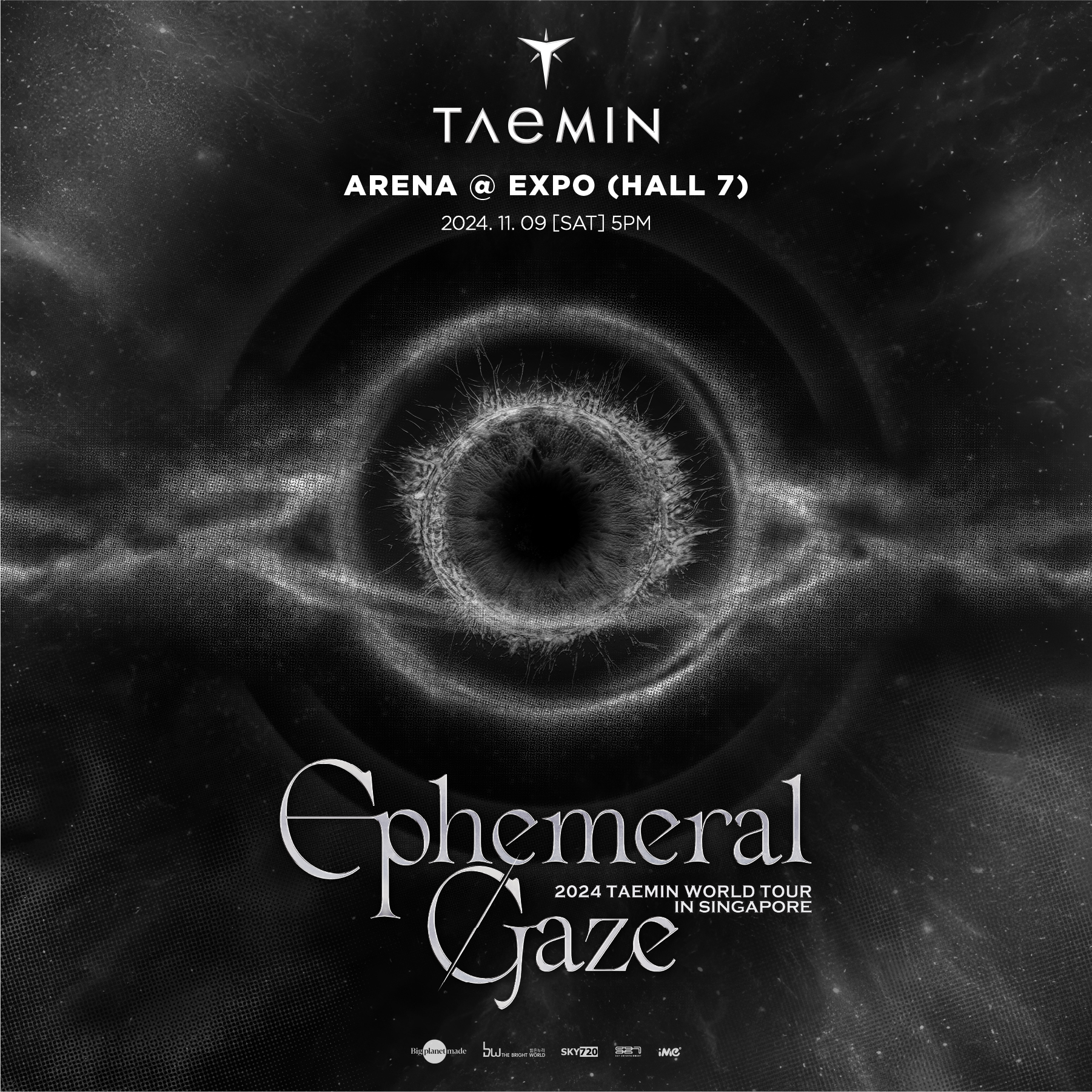 TAEMIN 2024 WORLD TOUR テミン シンガポール入場トレカ