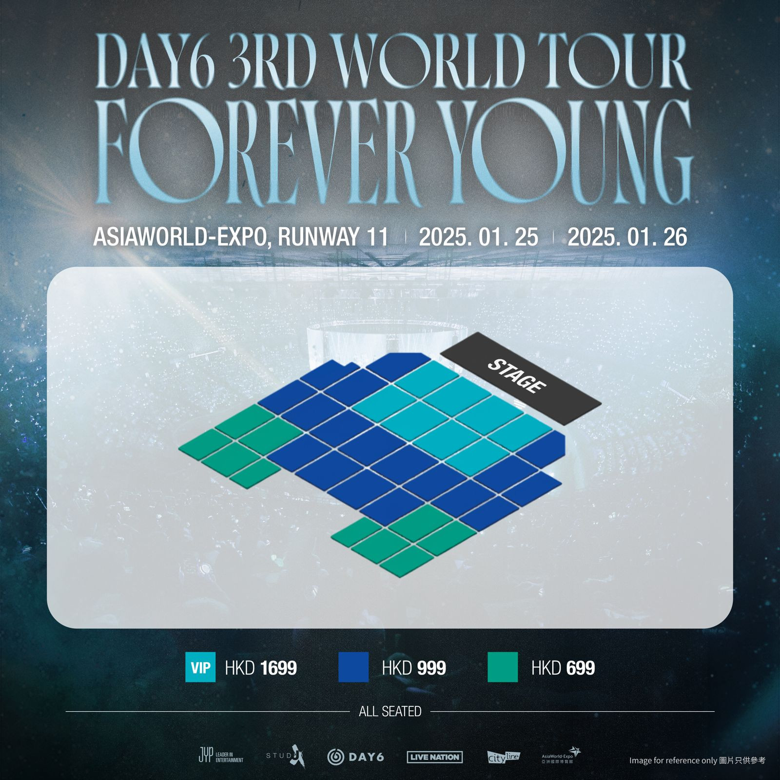 DAY6 Concert 2025 Hong Kong (Show Added)｜DAY6 3RD WORLD TOUR