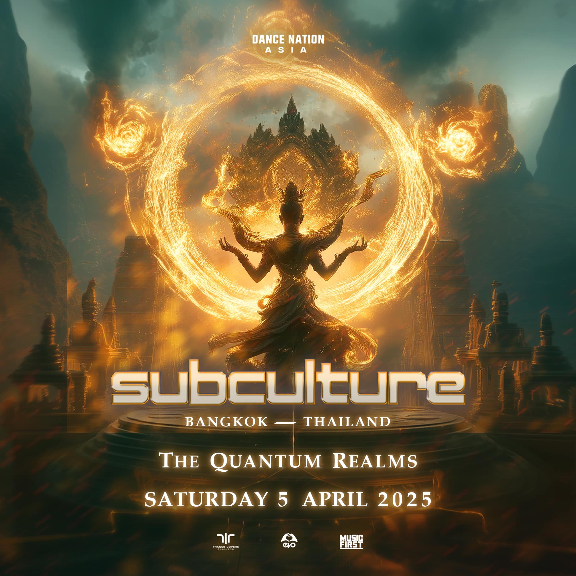 Subculture Thailand 2025 Trance Music Festival in Bangkok