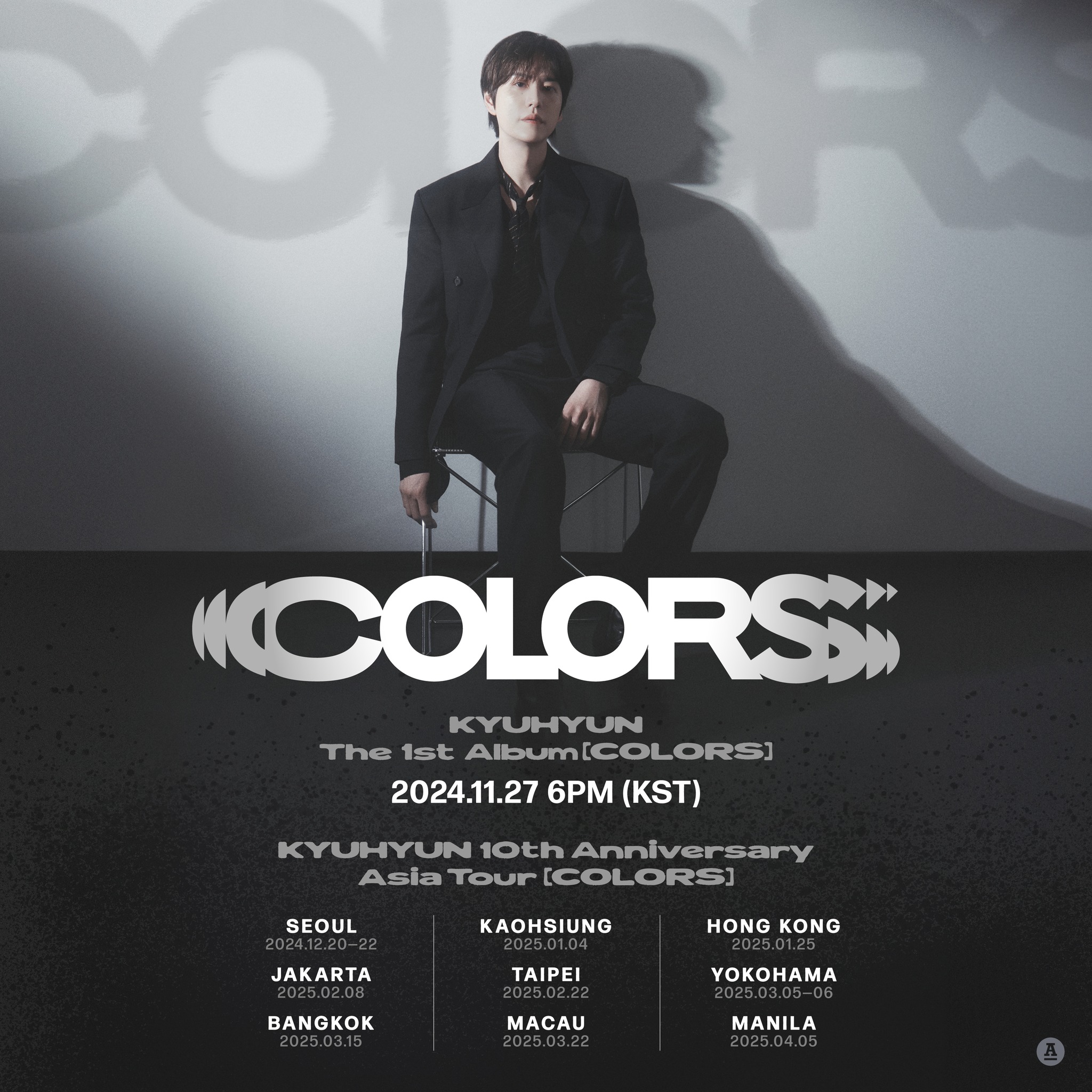 KYUHYUN 10TH ANNIVERSARY ASIA TOUR [COLORS] IN MACAU