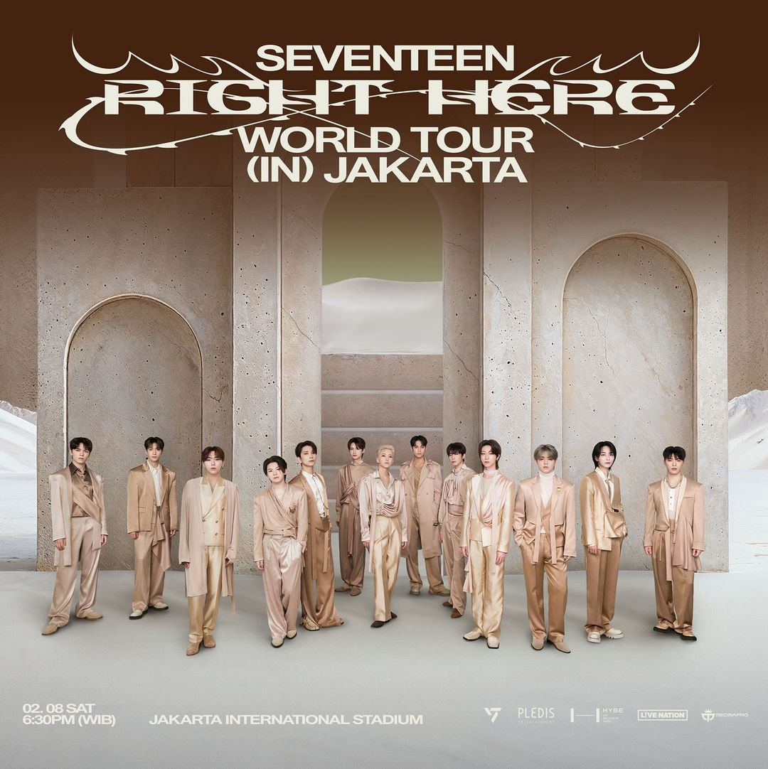 SEVENTEEN [RIGHT HERE] WORLD TOUR IN JAKARTA 2025 Concert