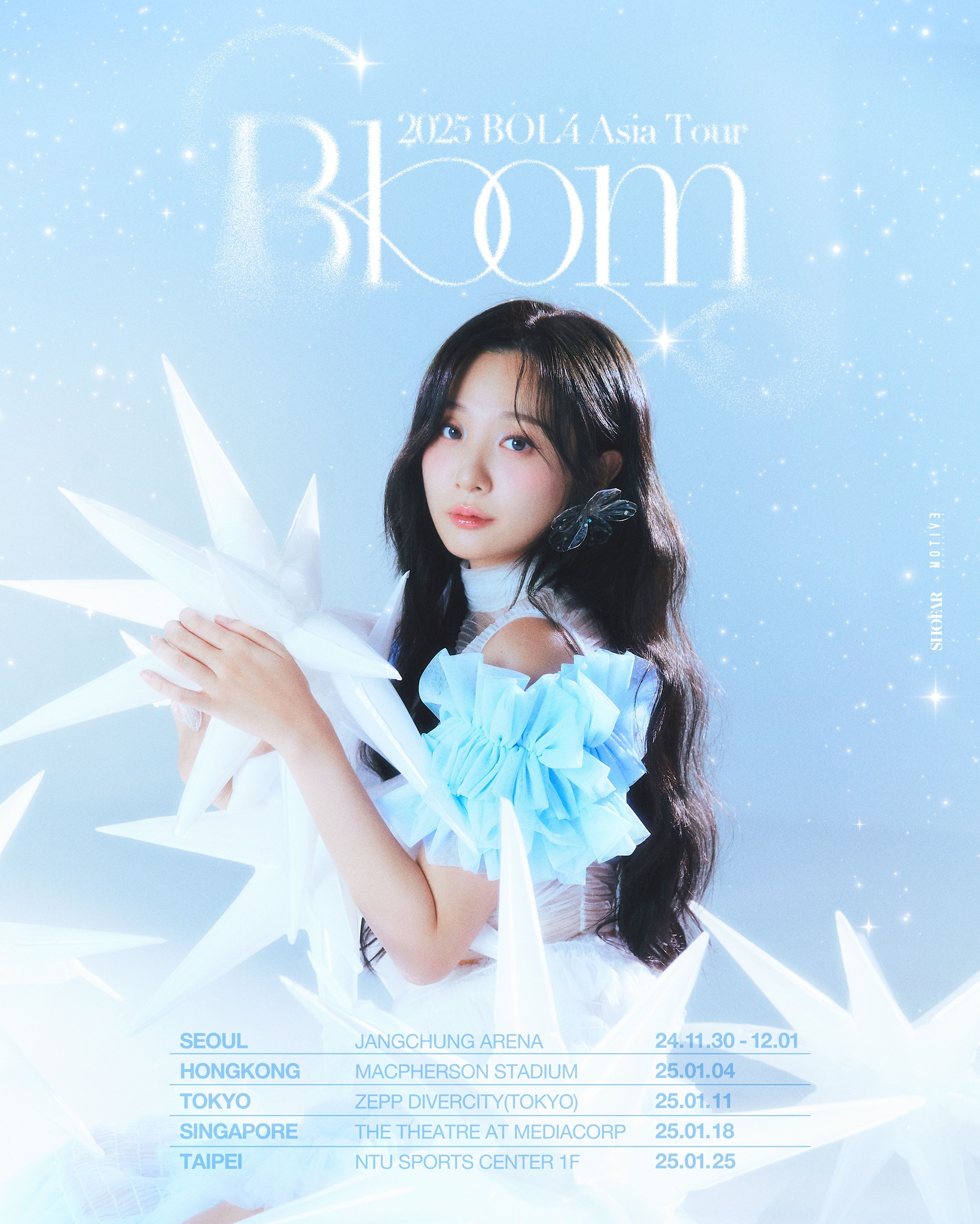 K-indie group BOL4 announced the highly anticipated concert tour 「Bloom」 to kick off in Seoul, followed by Hong Kong, Tokyo, Singapore and Taipei!