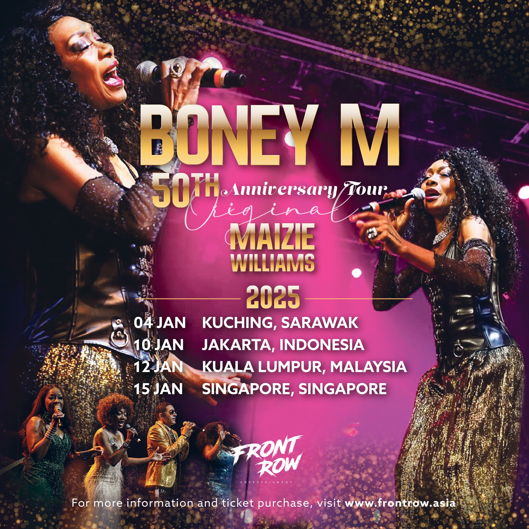 Boney M 50th Anniversary Tour in Singapore | Singapore EXPO