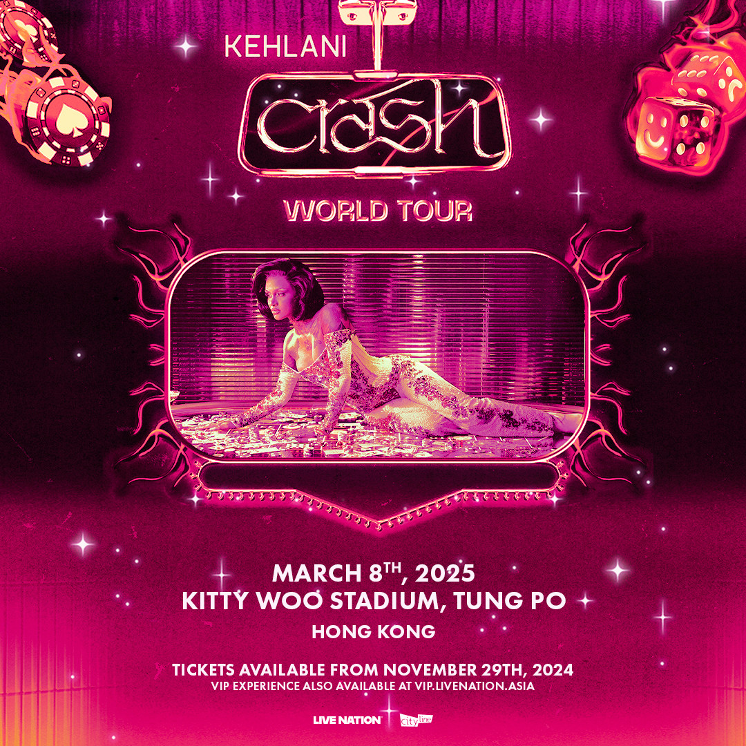 Kehlani WORLD TOUR Crash 2025 ロンT M Kehlani: Crash World Tour