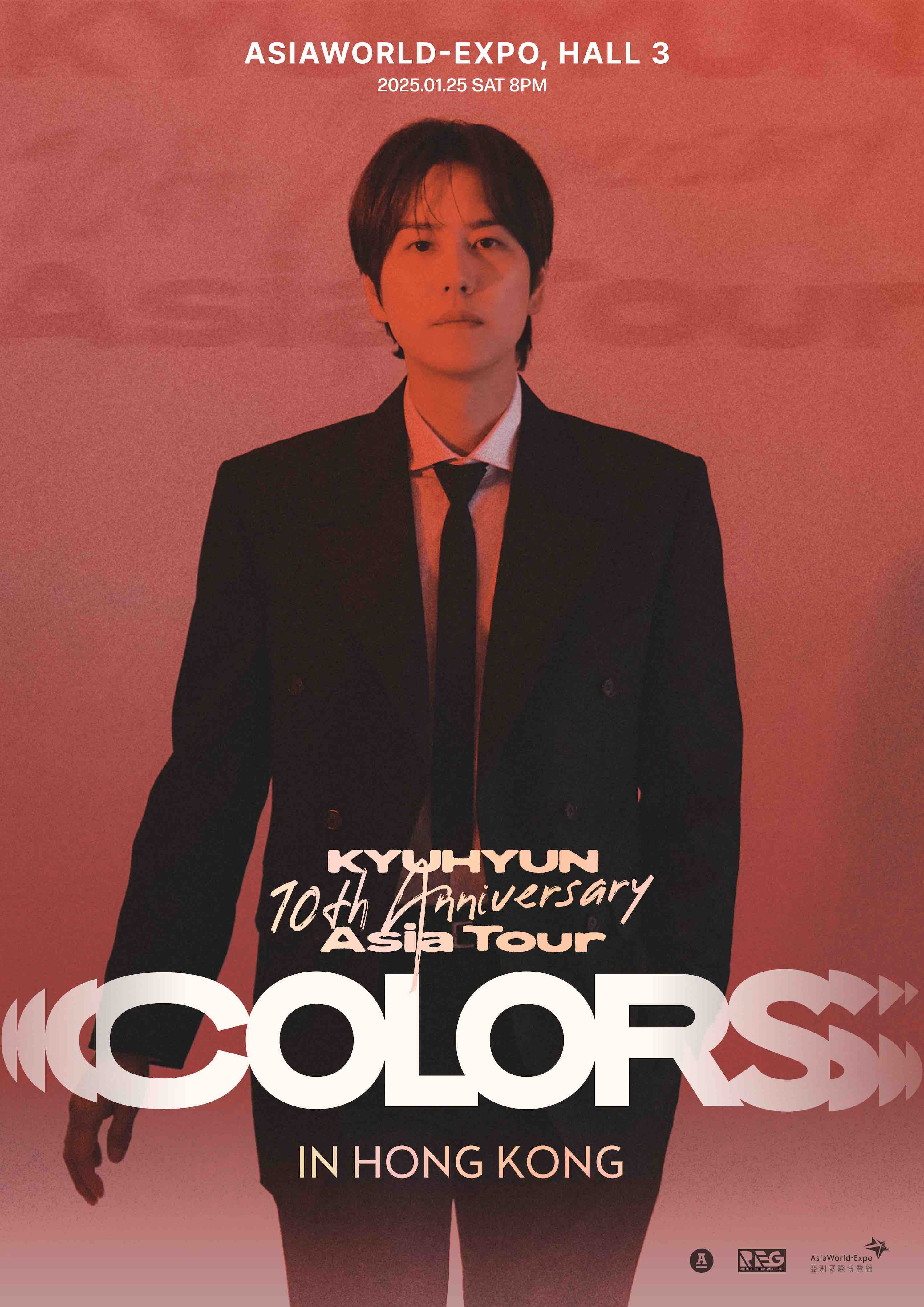 KYUHYUN 10TH ANNIVERSARY ASIA TOUR [COLORS] IN HONG KONG