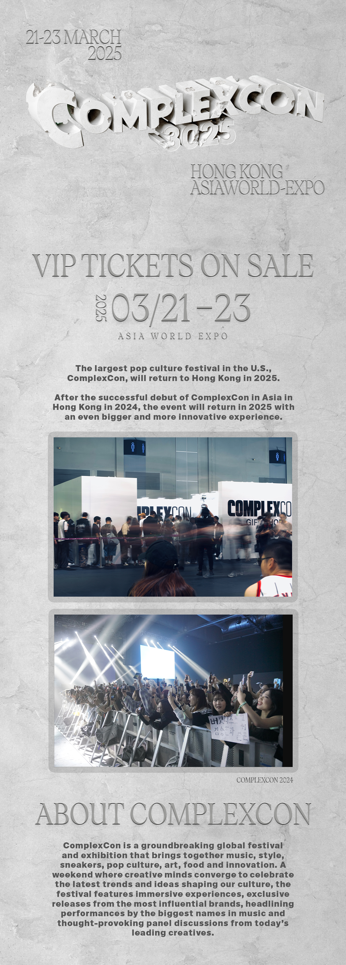 ComplexCon Hong Kong 2025 Klook Australia