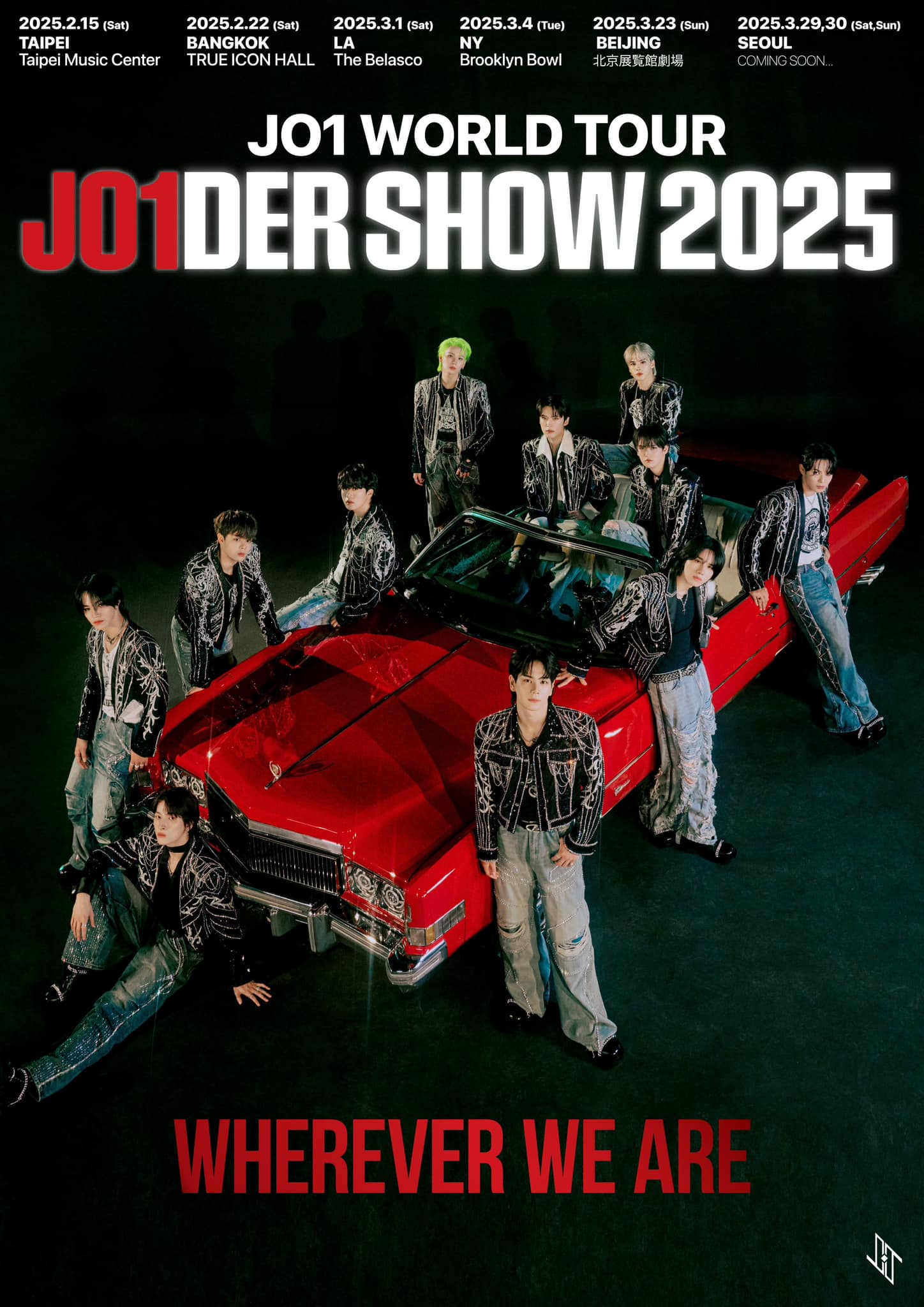 JO1 Concert 2025 New York JO1 WORLD TOUR JO1DER SHOW 2025