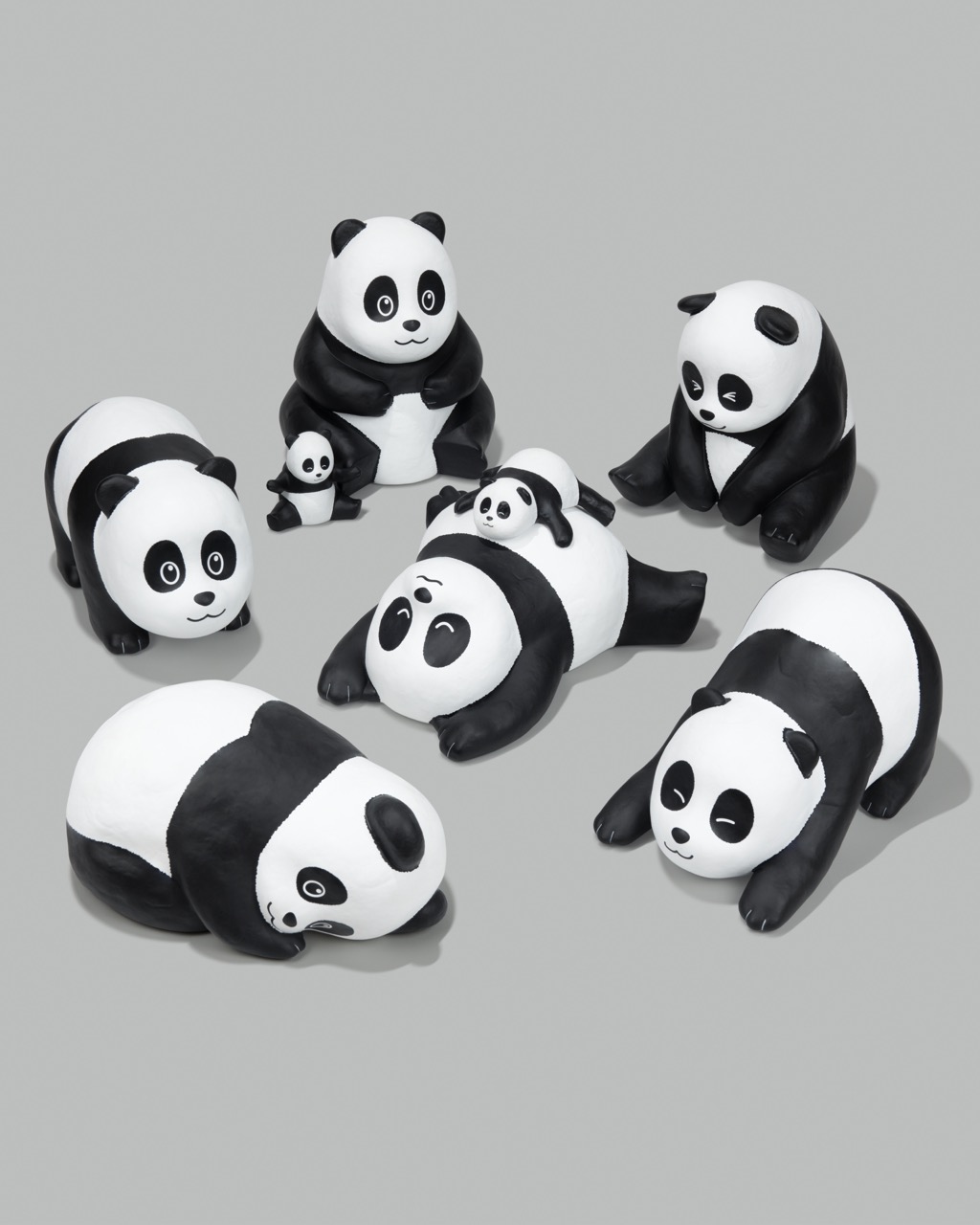 2. Panda Go! Sculptures 大