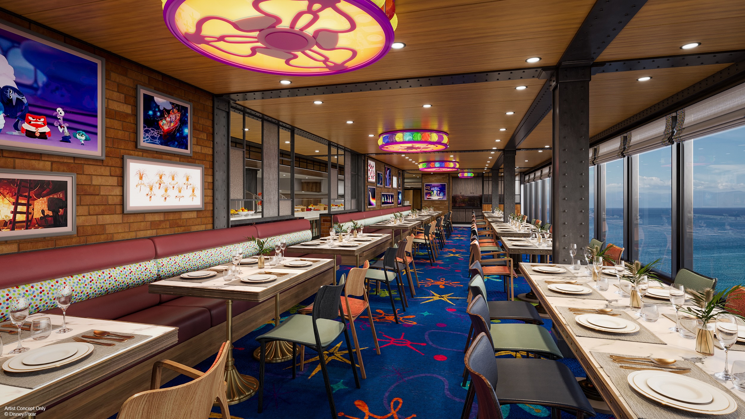 DCL-DA (Main Dining - Pixar Market Restaurant)