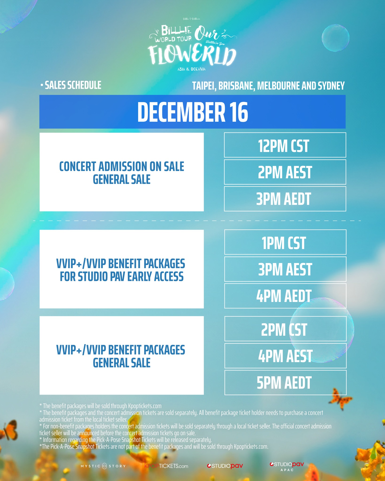 Billlie台北演唱會2025售票時間