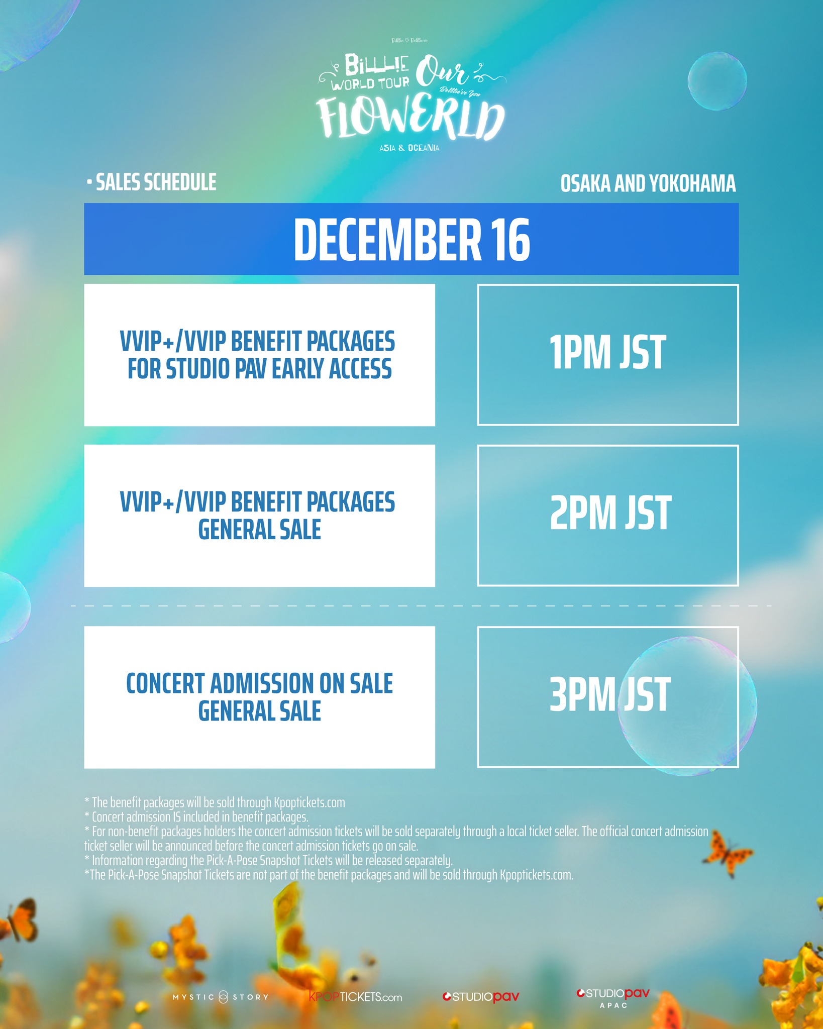 Billlie Osaka Concert 2025 Public Sale