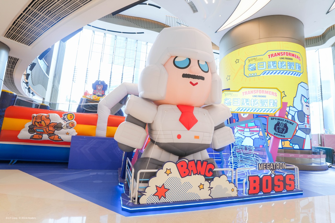 「麥加登x LINE FRIENDS BOSS」狂派戰士首領 大