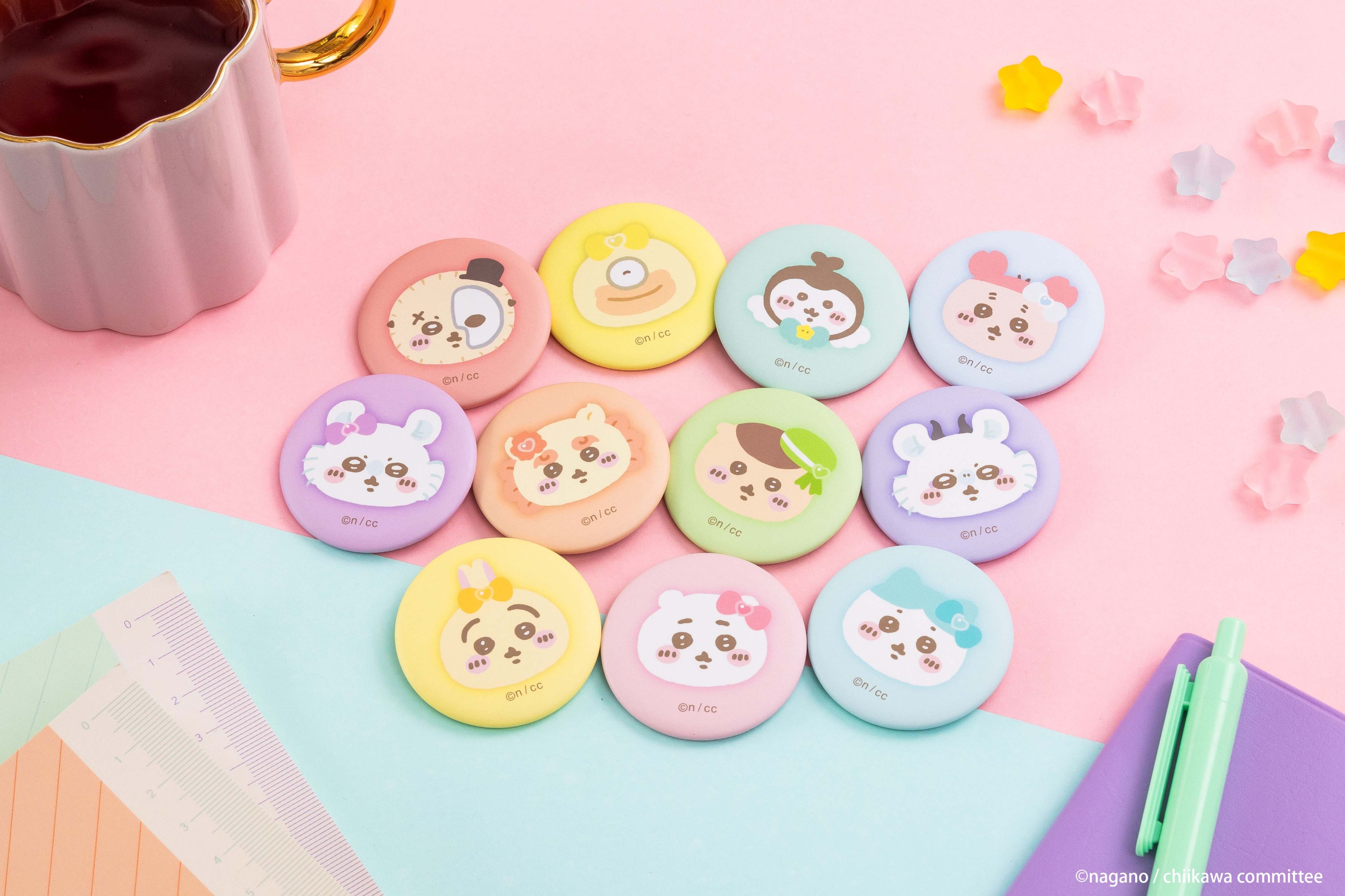 魔法吉伊卡哇華山快閃店重點商品:魔法吉伊卡哇小臉霧面胸章扭蛋