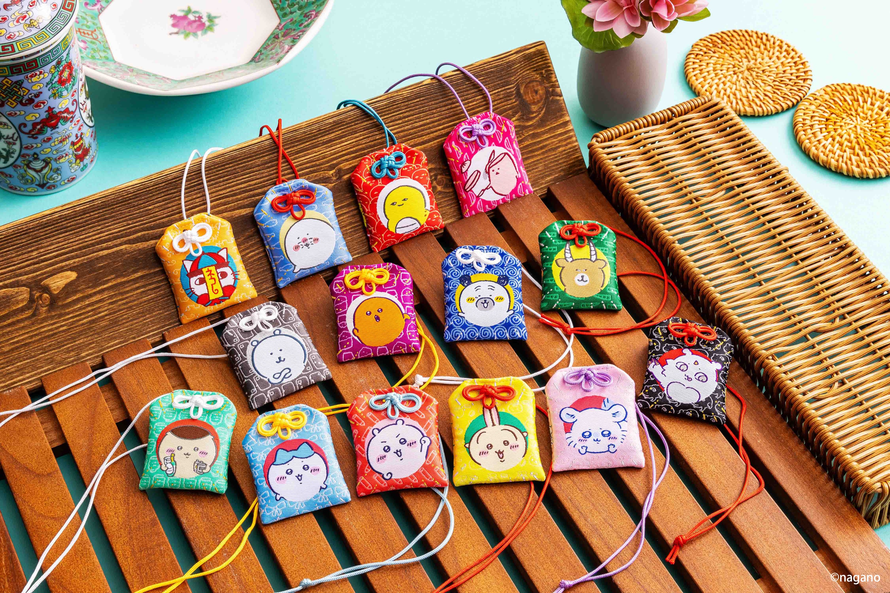 「nagano market POP UP SHOP」華山快閃店重點商品：四字成語御守（全14種）