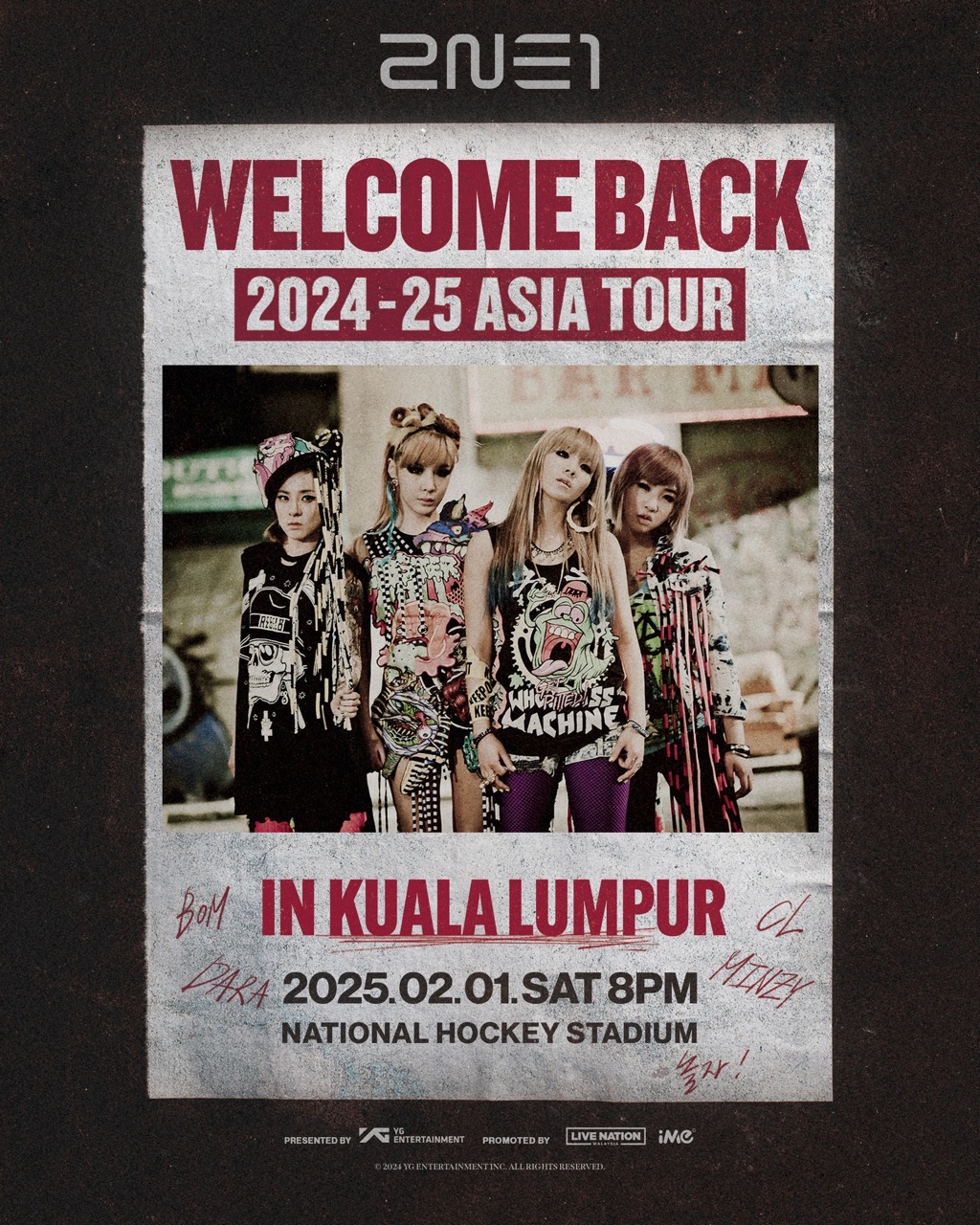 Update: 2NE1 Announces Additional Stops For 