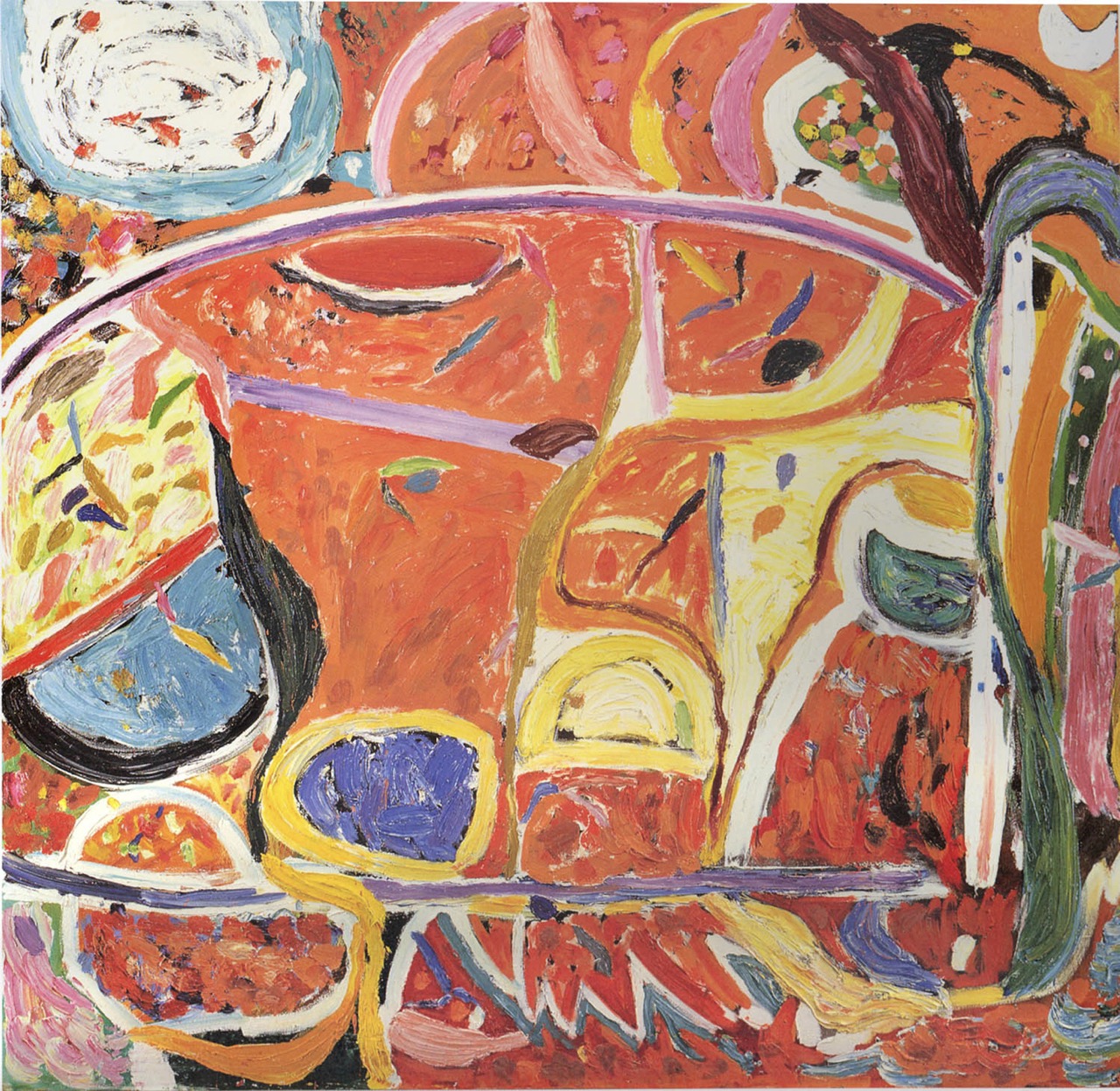  A Hazy Shade of Winter, Oil on canvas, 243.8 x 243.8 cm, 1998-99