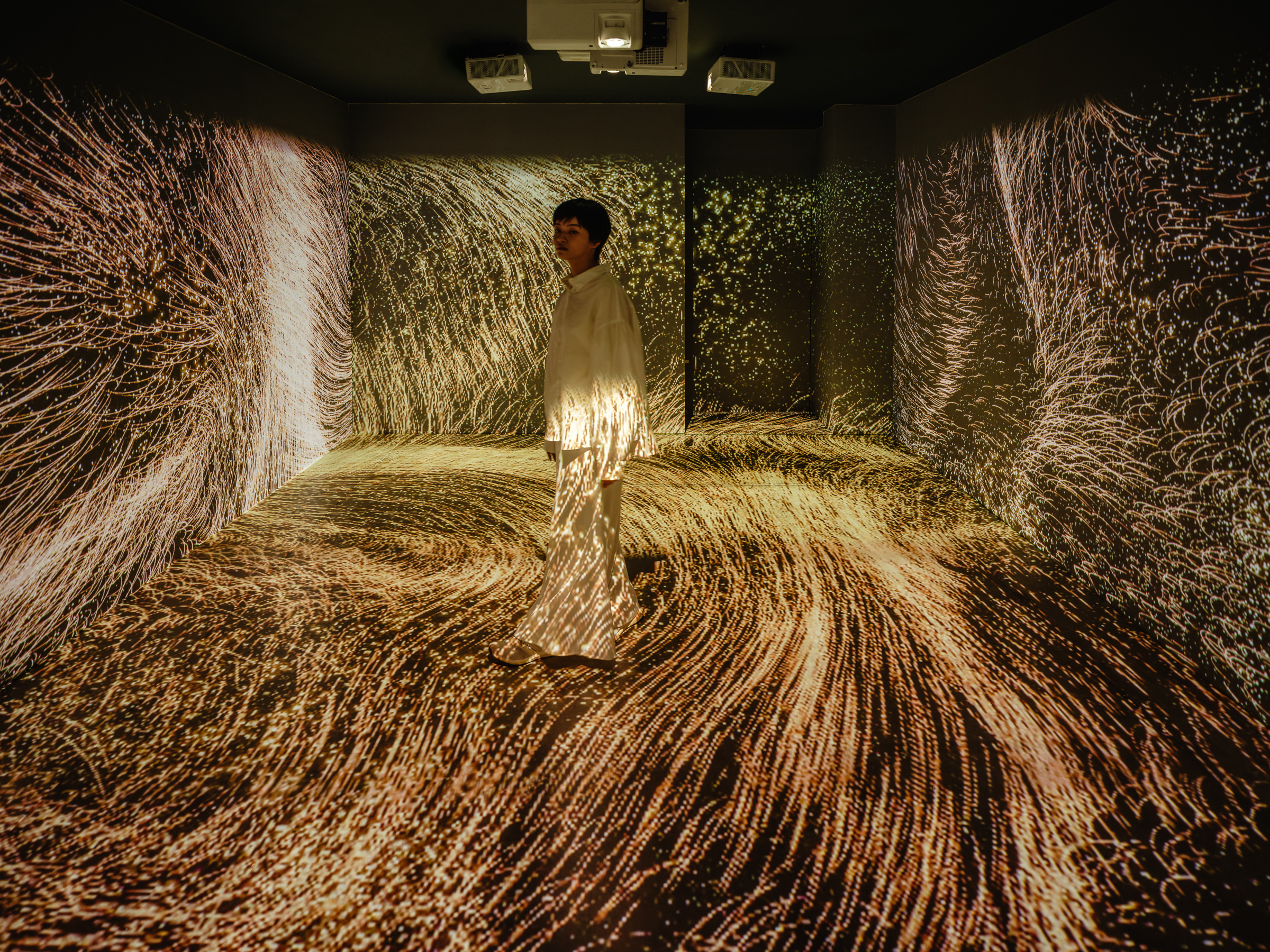 2024落山風藝術季看海美術館光影主題 - 黑川媒體互動藝術|海湧之境