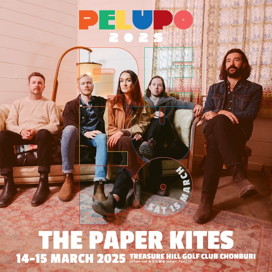 PELUPO 2025 Line Up-The Paper Kites